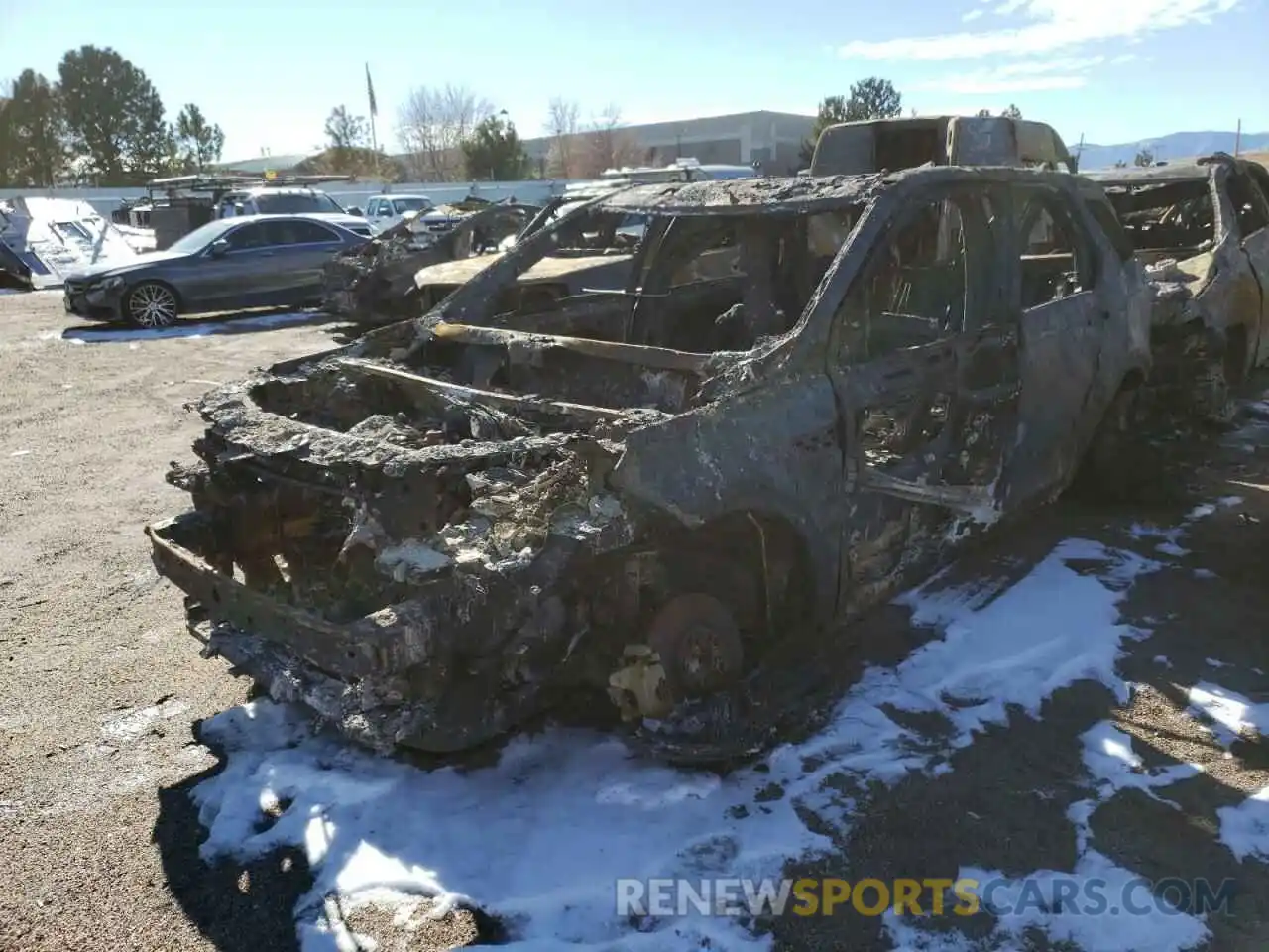 2 Photograph of a damaged car SALCR2FX3KH811288 LAND ROVER DISCOVERY 2019