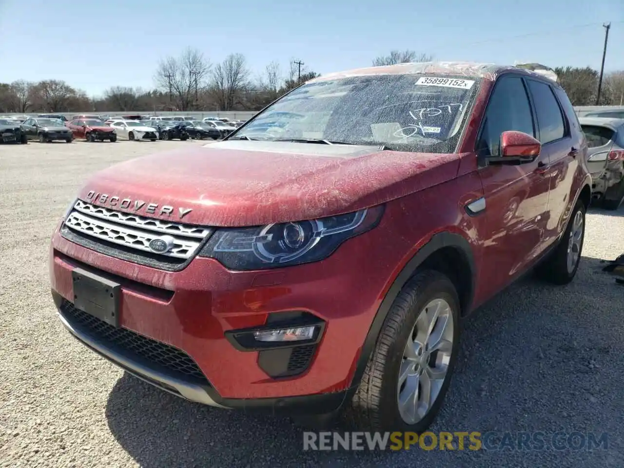 2 Photograph of a damaged car SALCR2FX3KH829922 LAND ROVER DISCOVERY 2019