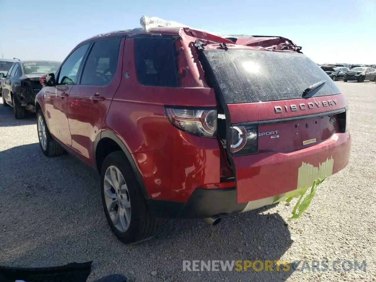 3 Photograph of a damaged car SALCR2FX3KH829922 LAND ROVER DISCOVERY 2019