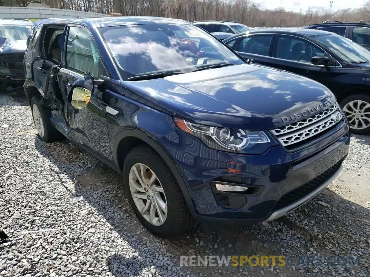 1 Photograph of a damaged car SALCR2FX5KH798639 LAND ROVER DISCOVERY 2019