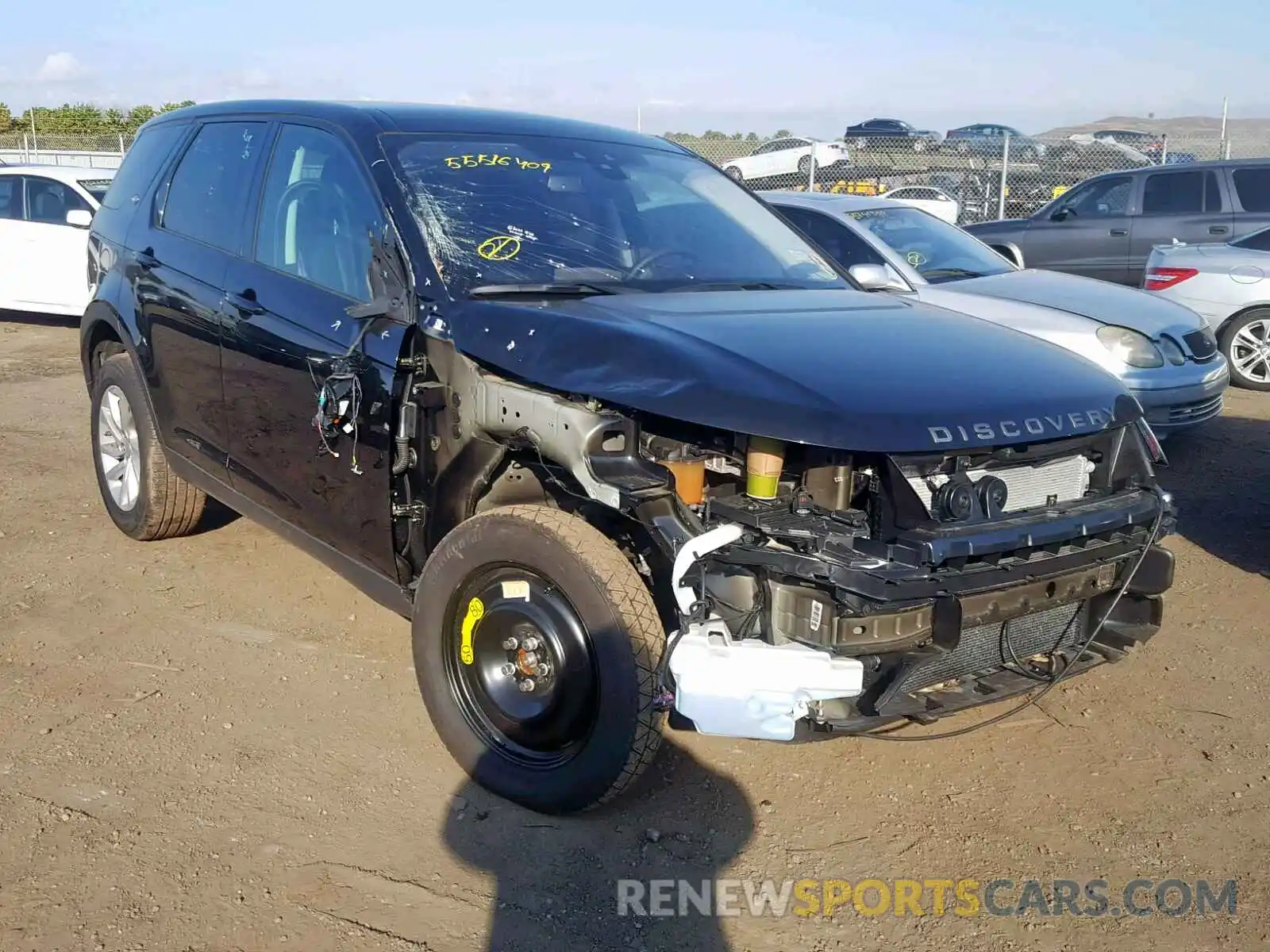 1 Photograph of a damaged car SALCR2FX5KH806951 LAND ROVER DISCOVERY 2019