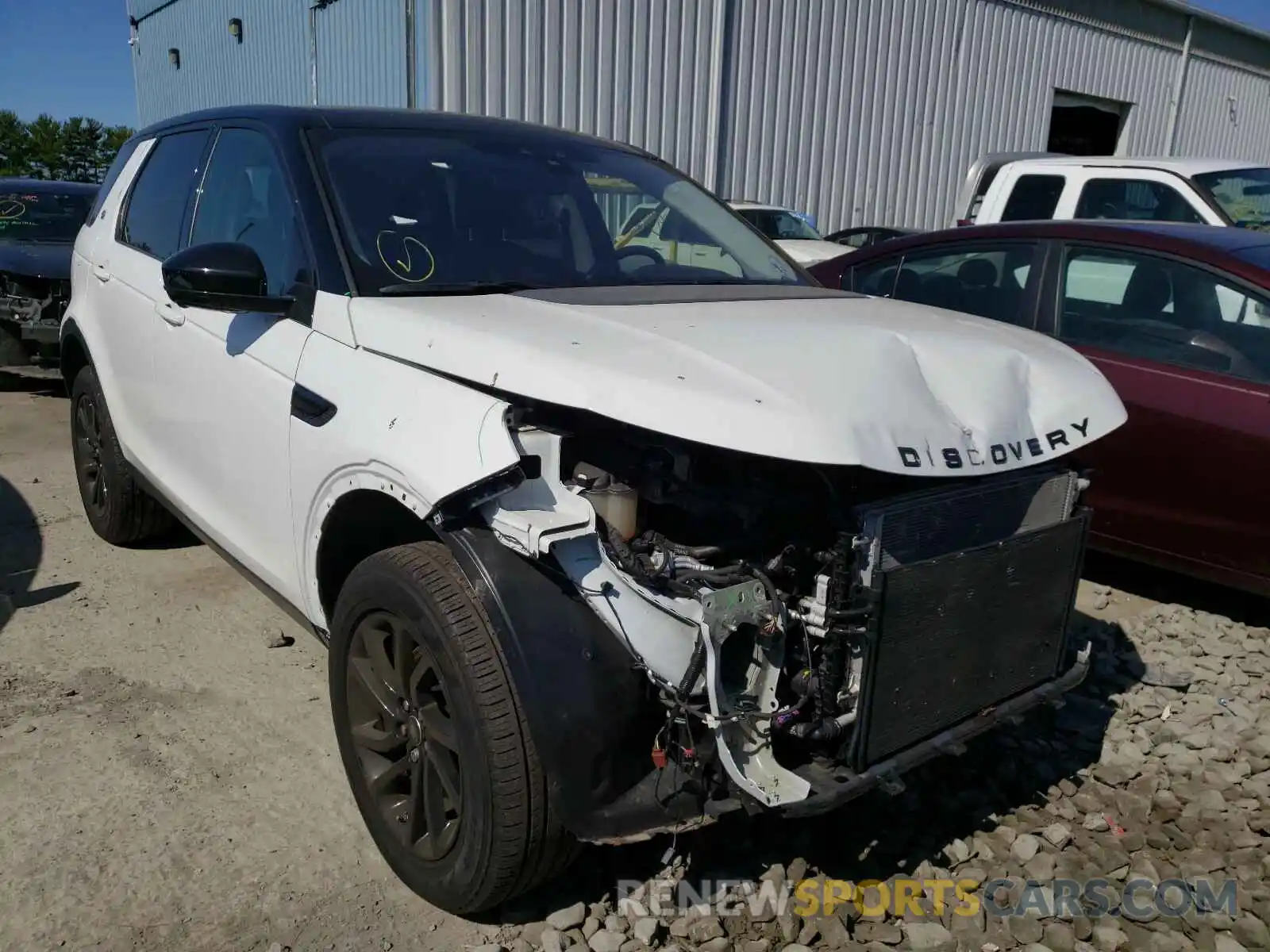 1 Photograph of a damaged car SALCR2FX5KH808750 LAND ROVER DISCOVERY 2019