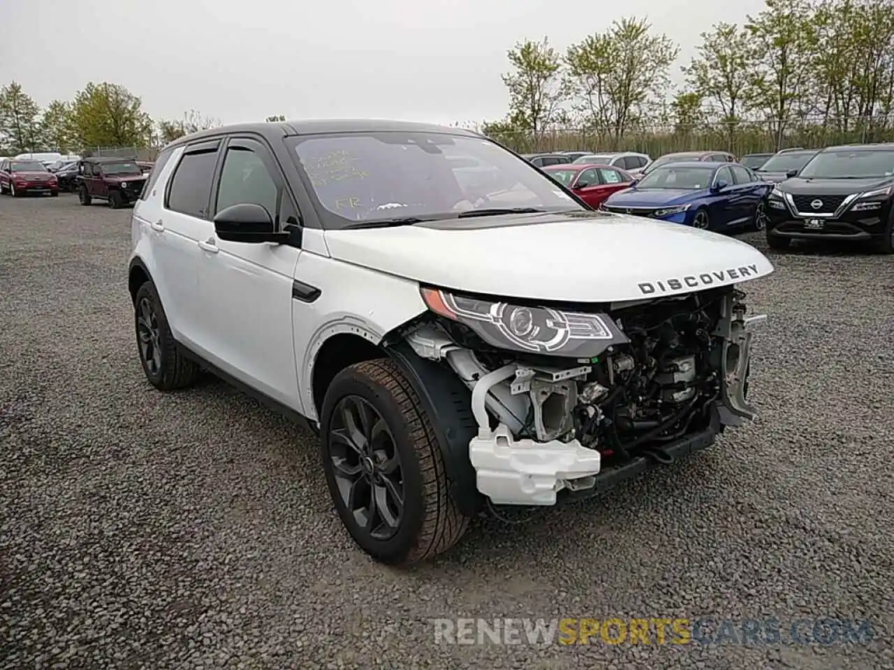 1 Фотография поврежденного автомобиля SALCR2FX5KH811311 LAND ROVER DISCOVERY 2019