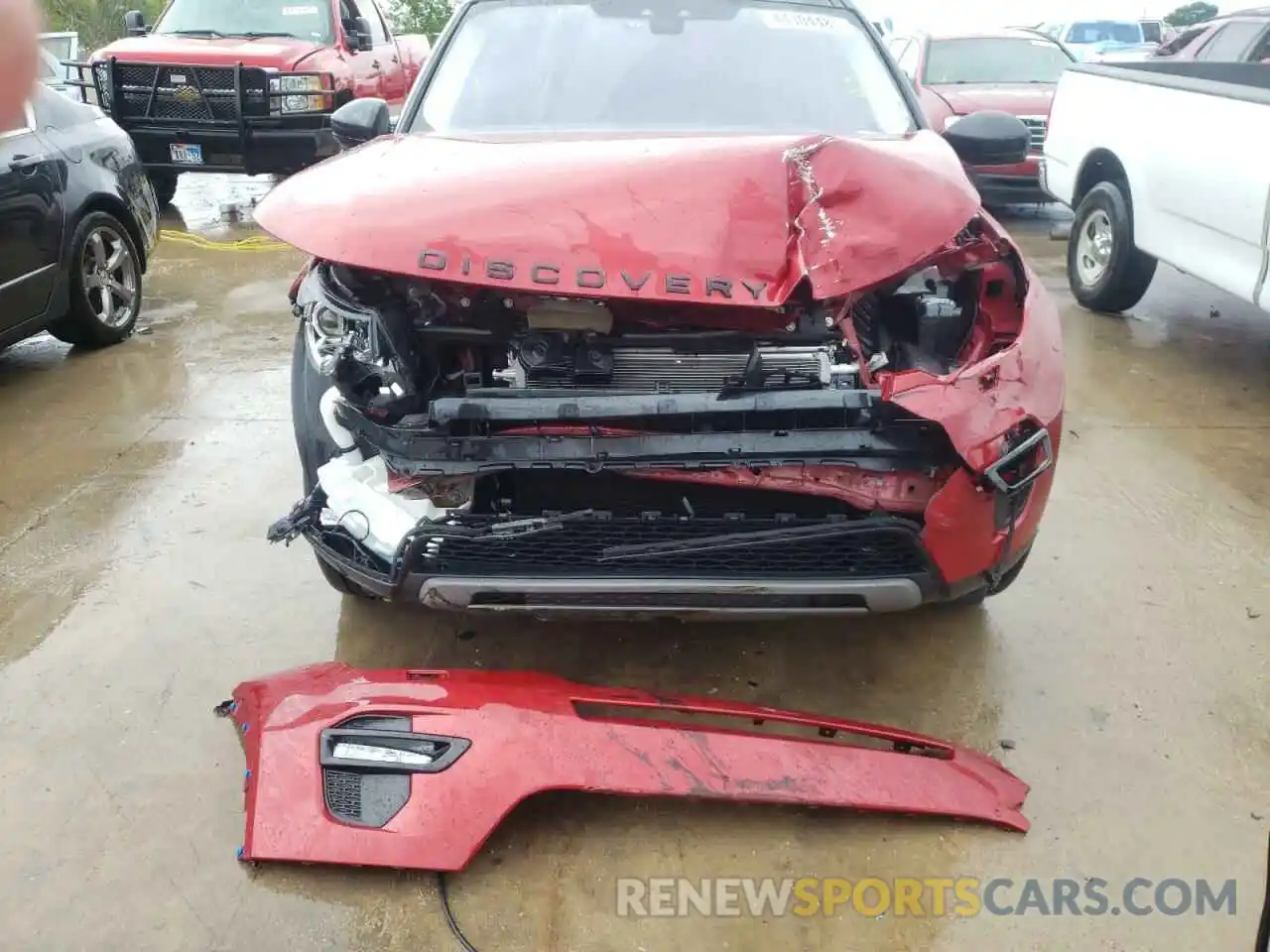 9 Photograph of a damaged car SALCR2FX5KH817643 LAND ROVER DISCOVERY 2019