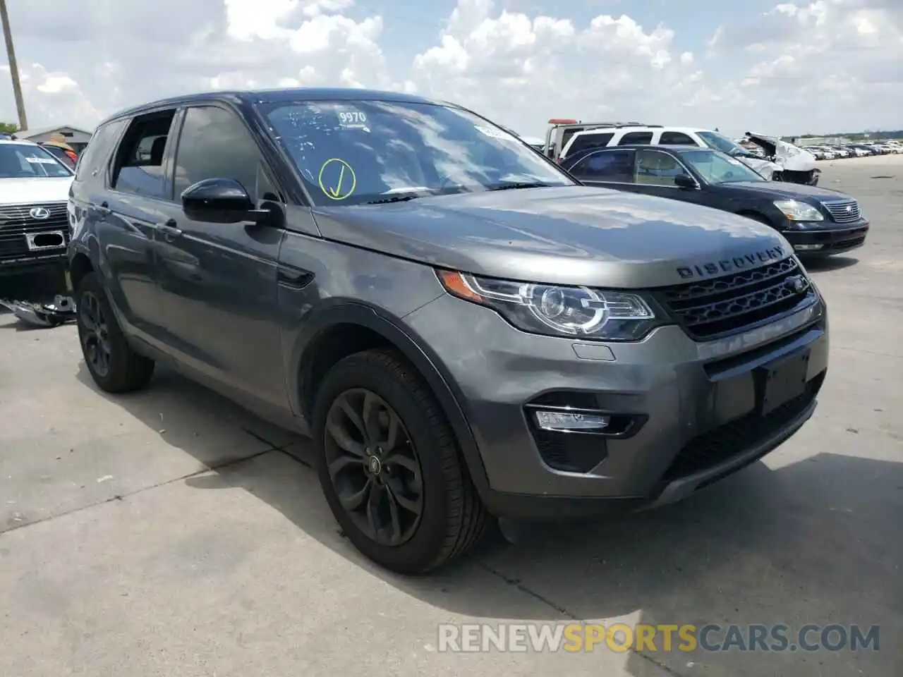 1 Photograph of a damaged car SALCR2FX6KH788699 LAND ROVER DISCOVERY 2019