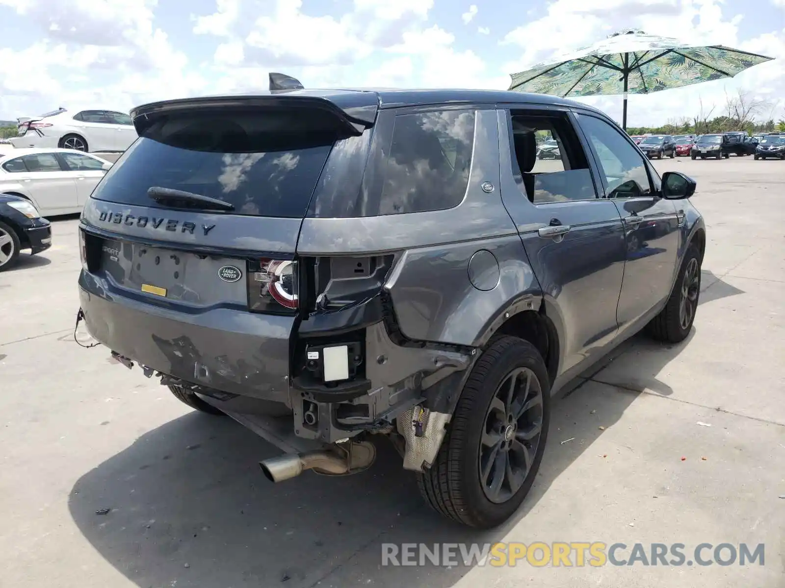 4 Фотография поврежденного автомобиля SALCR2FX6KH788699 LAND ROVER DISCOVERY 2019