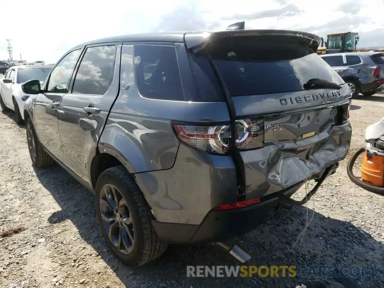 3 Photograph of a damaged car SALCR2FX6KH803007 LAND ROVER DISCOVERY 2019