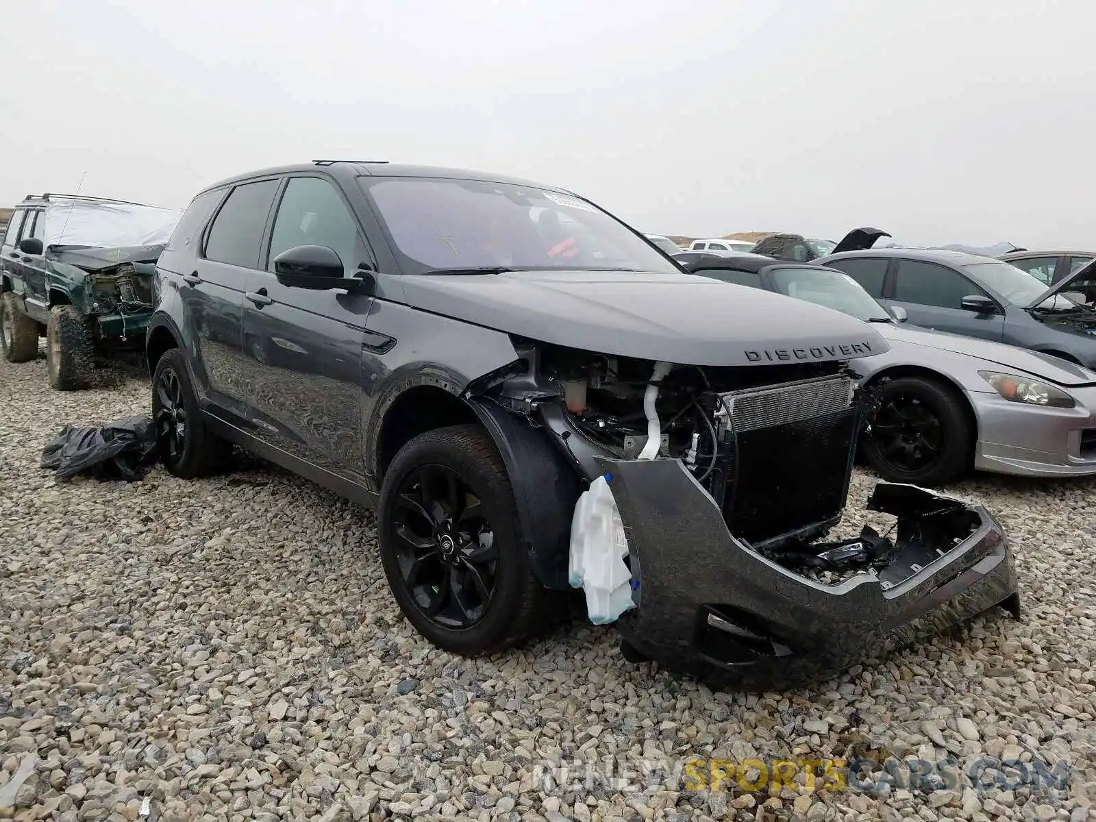 1 Photograph of a damaged car SALCR2FX7KH785147 LAND ROVER DISCOVERY 2019