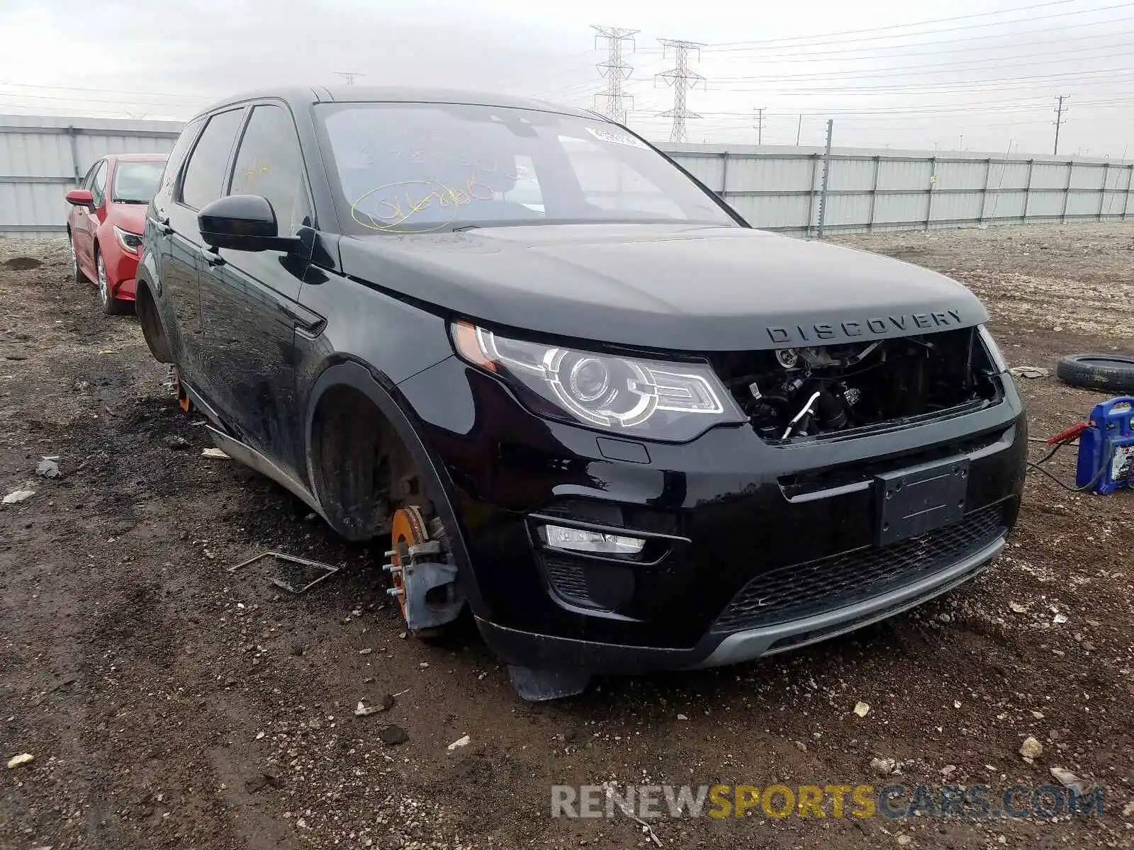 1 Photograph of a damaged car SALCR2FX7KH807776 LAND ROVER DISCOVERY 2019