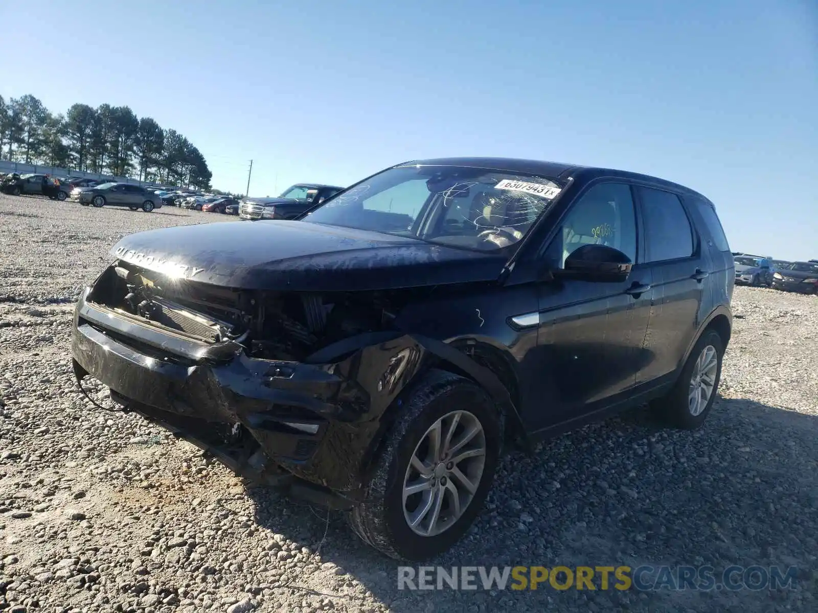 2 Photograph of a damaged car SALCR2FX8KH801176 LAND ROVER DISCOVERY 2019