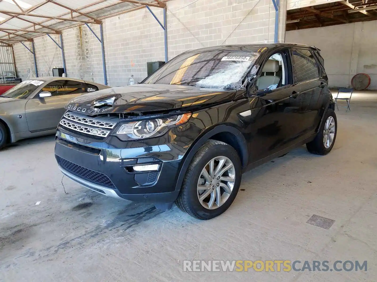 2 Photograph of a damaged car SALCR2FX9KH791645 LAND ROVER DISCOVERY 2019