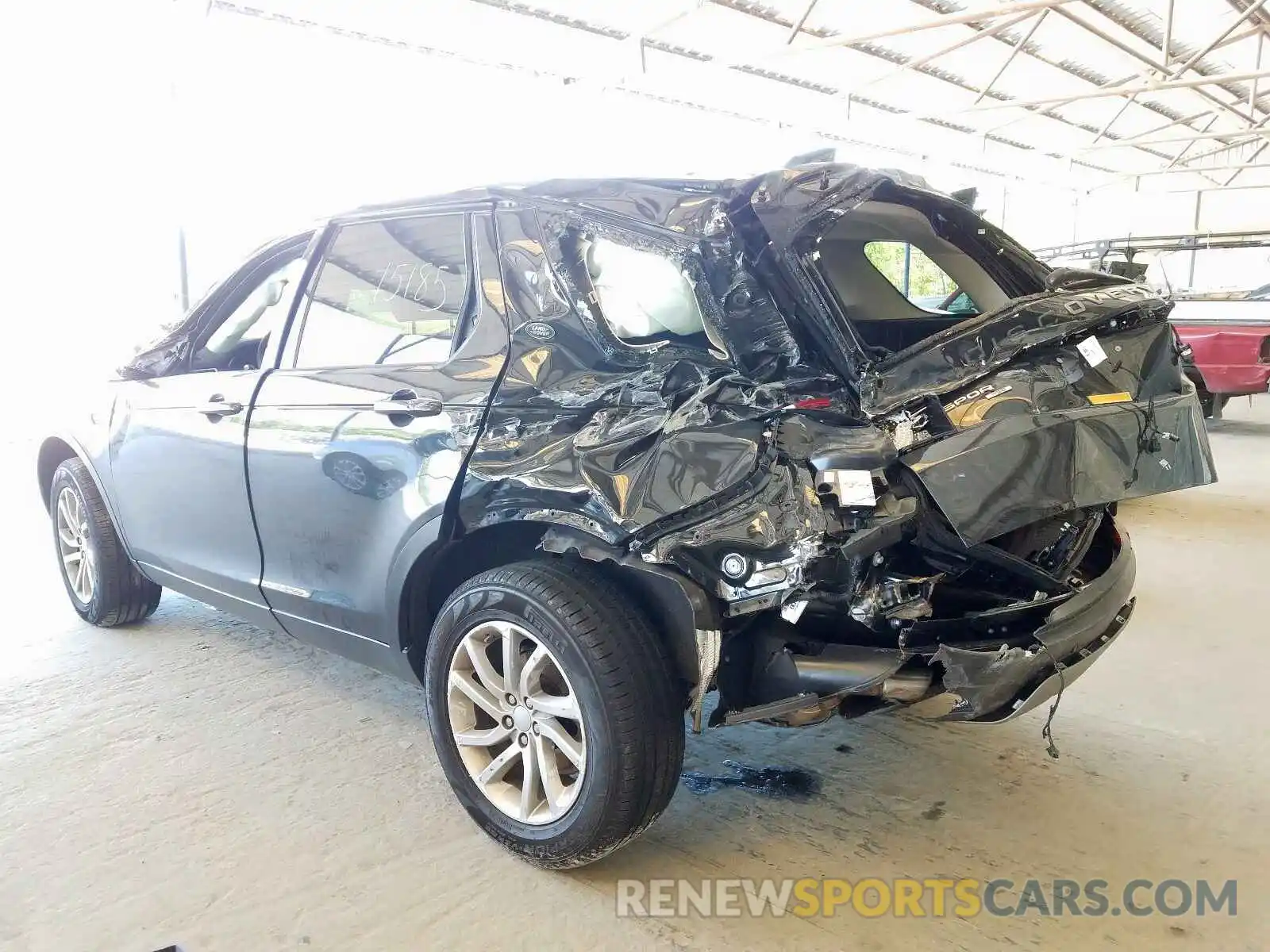 3 Photograph of a damaged car SALCR2FX9KH791645 LAND ROVER DISCOVERY 2019