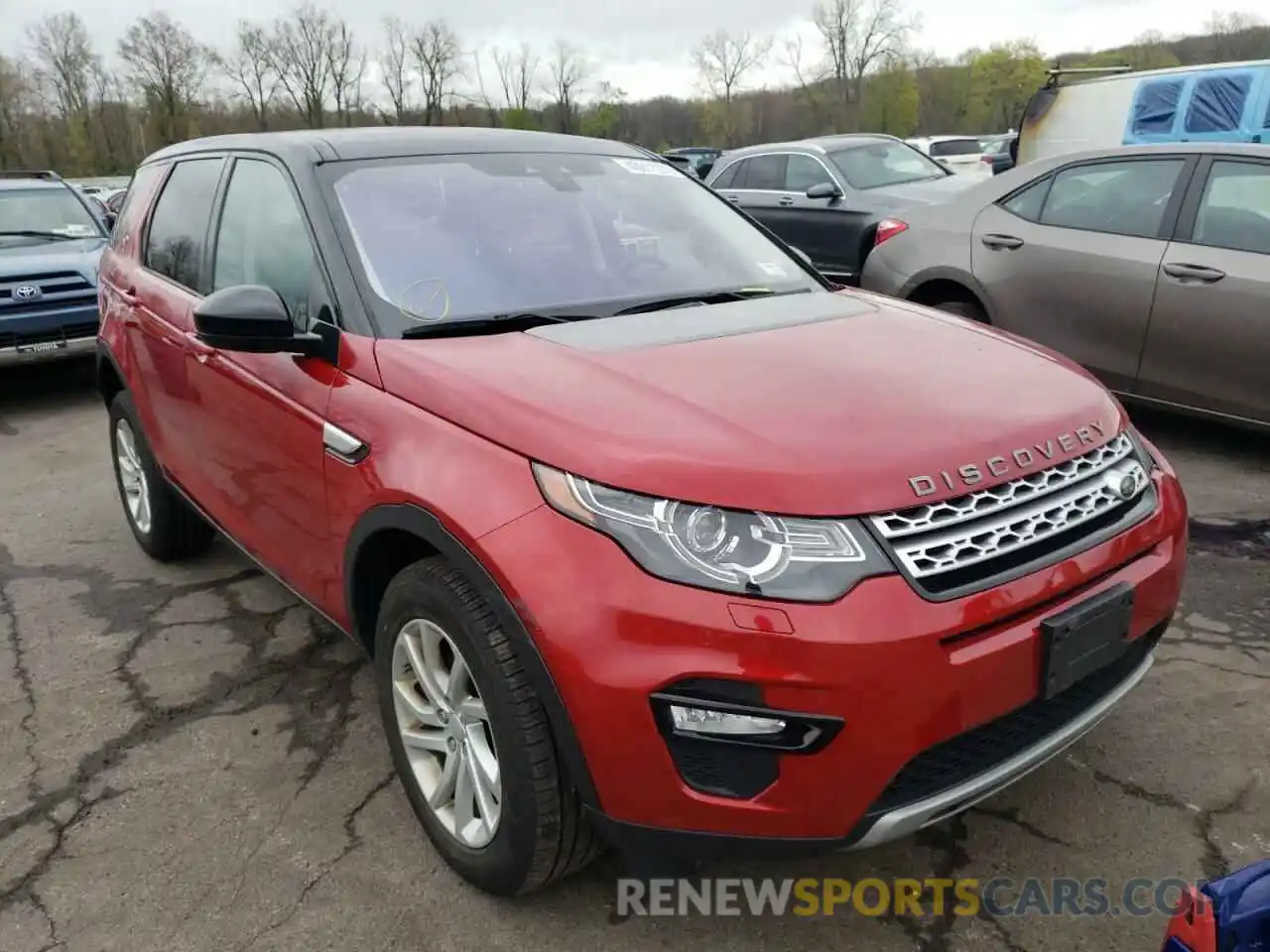 1 Photograph of a damaged car SALCR2FX9KH794772 LAND ROVER DISCOVERY 2019