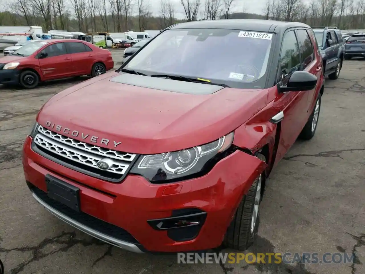 2 Photograph of a damaged car SALCR2FX9KH794772 LAND ROVER DISCOVERY 2019