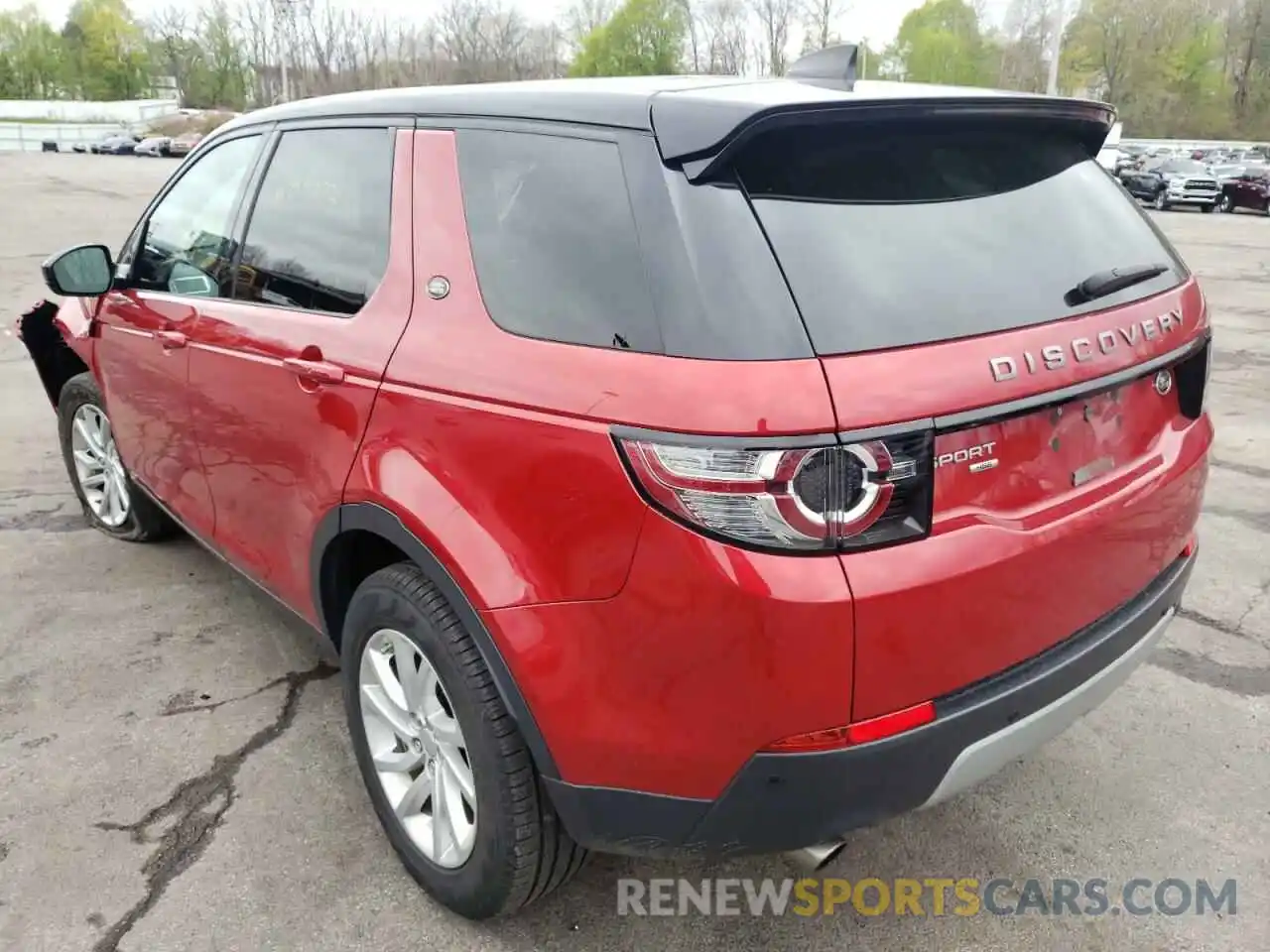 3 Photograph of a damaged car SALCR2FX9KH794772 LAND ROVER DISCOVERY 2019