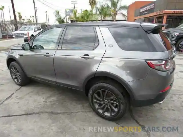 3 Photograph of a damaged car SALCR2FX9KH798837 LAND ROVER DISCOVERY 2019