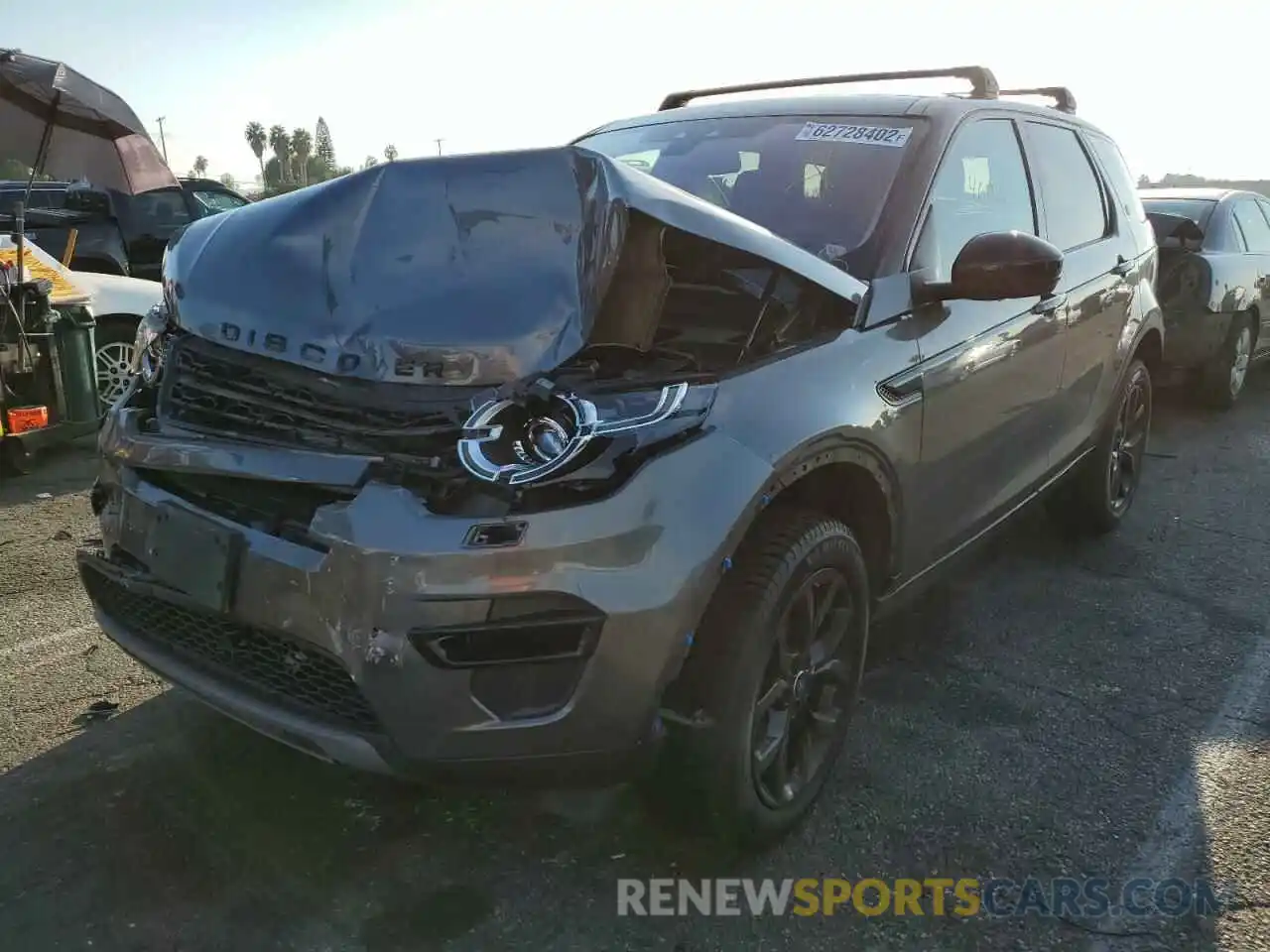 2 Photograph of a damaged car SALCR2FX9KH826930 LAND ROVER DISCOVERY 2019