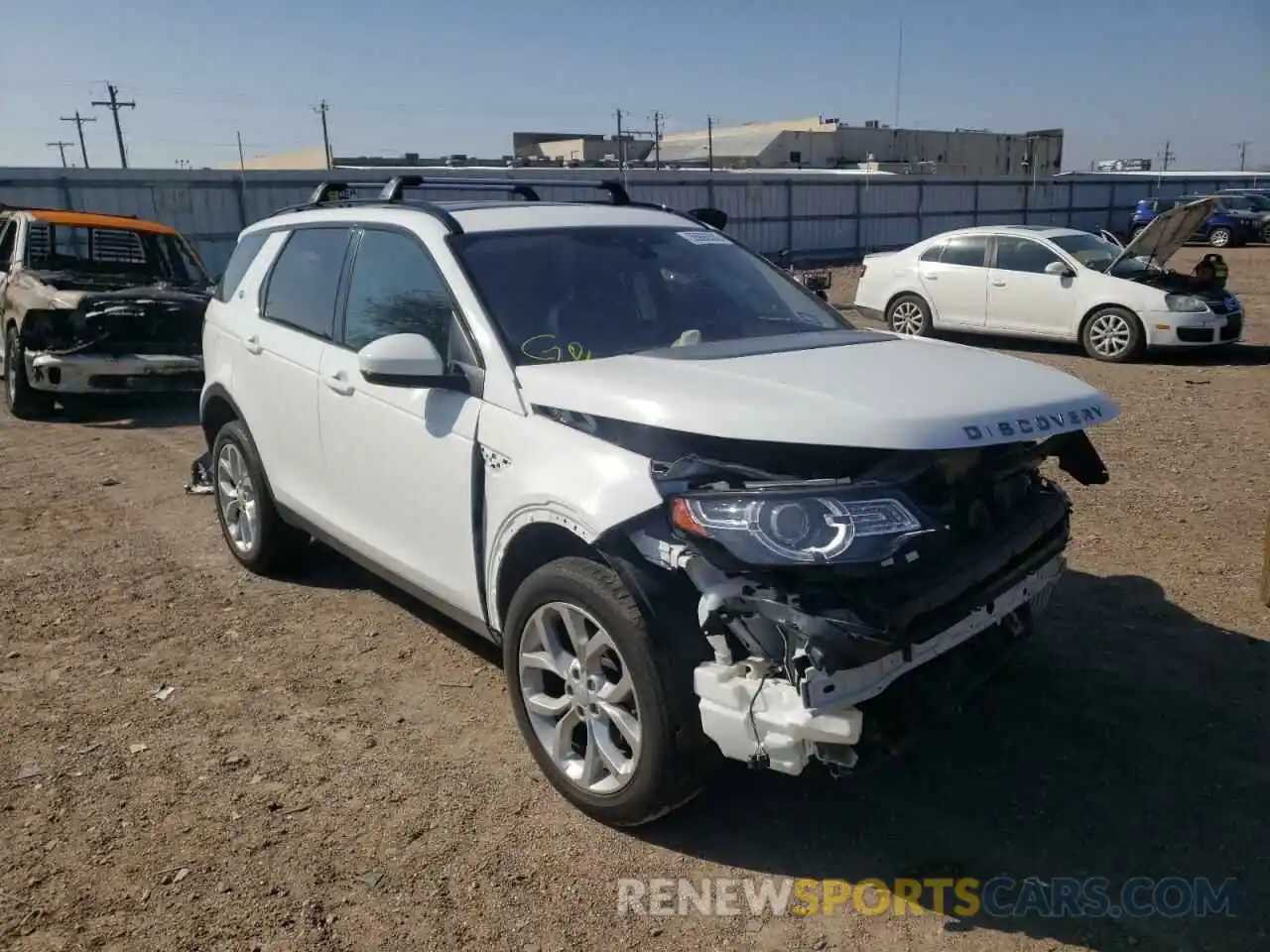 1 Photograph of a damaged car SALCR2FX9KH828600 LAND ROVER DISCOVERY 2019