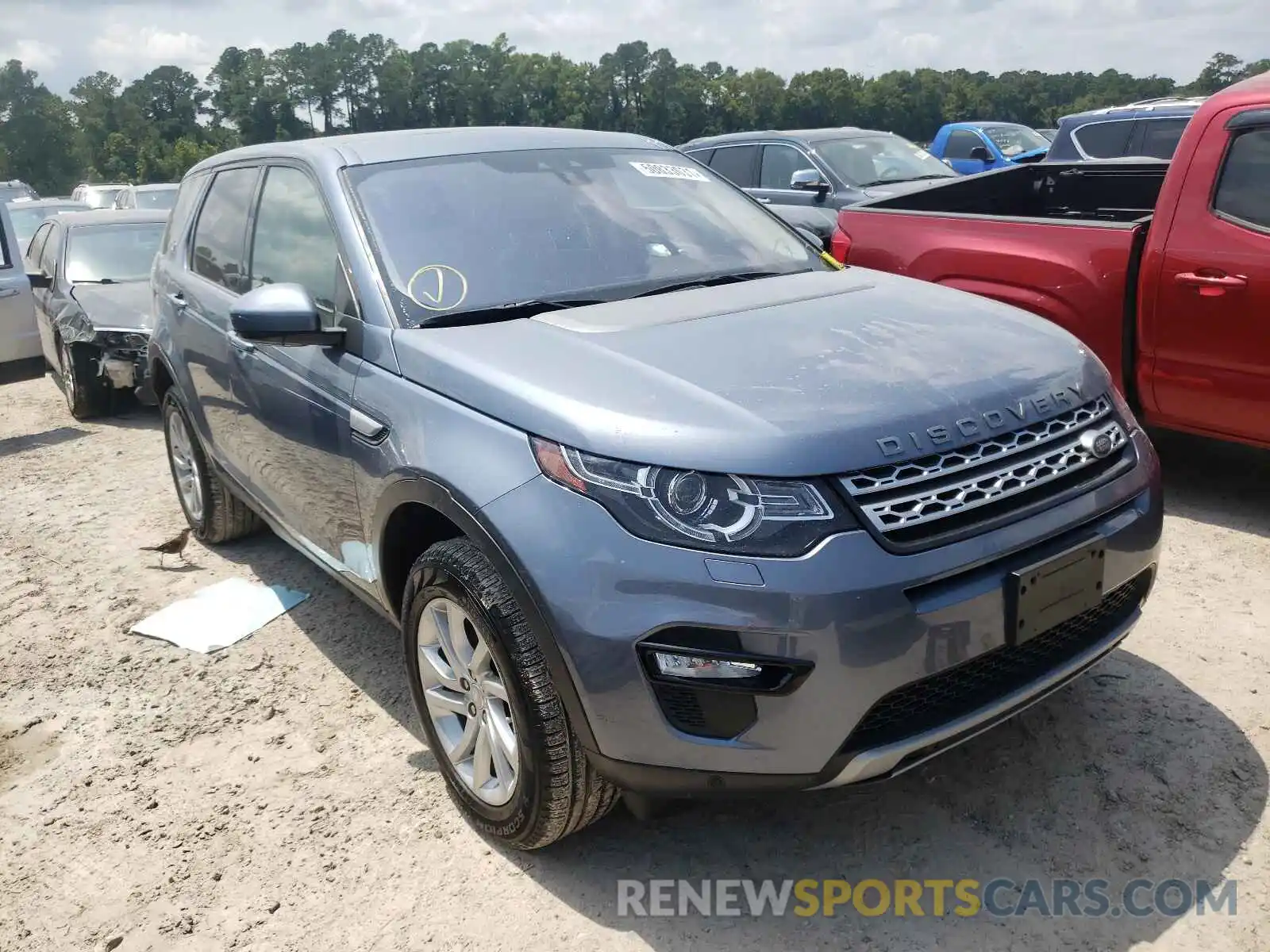 1 Photograph of a damaged car SALCR2FXXKH785174 LAND ROVER DISCOVERY 2019