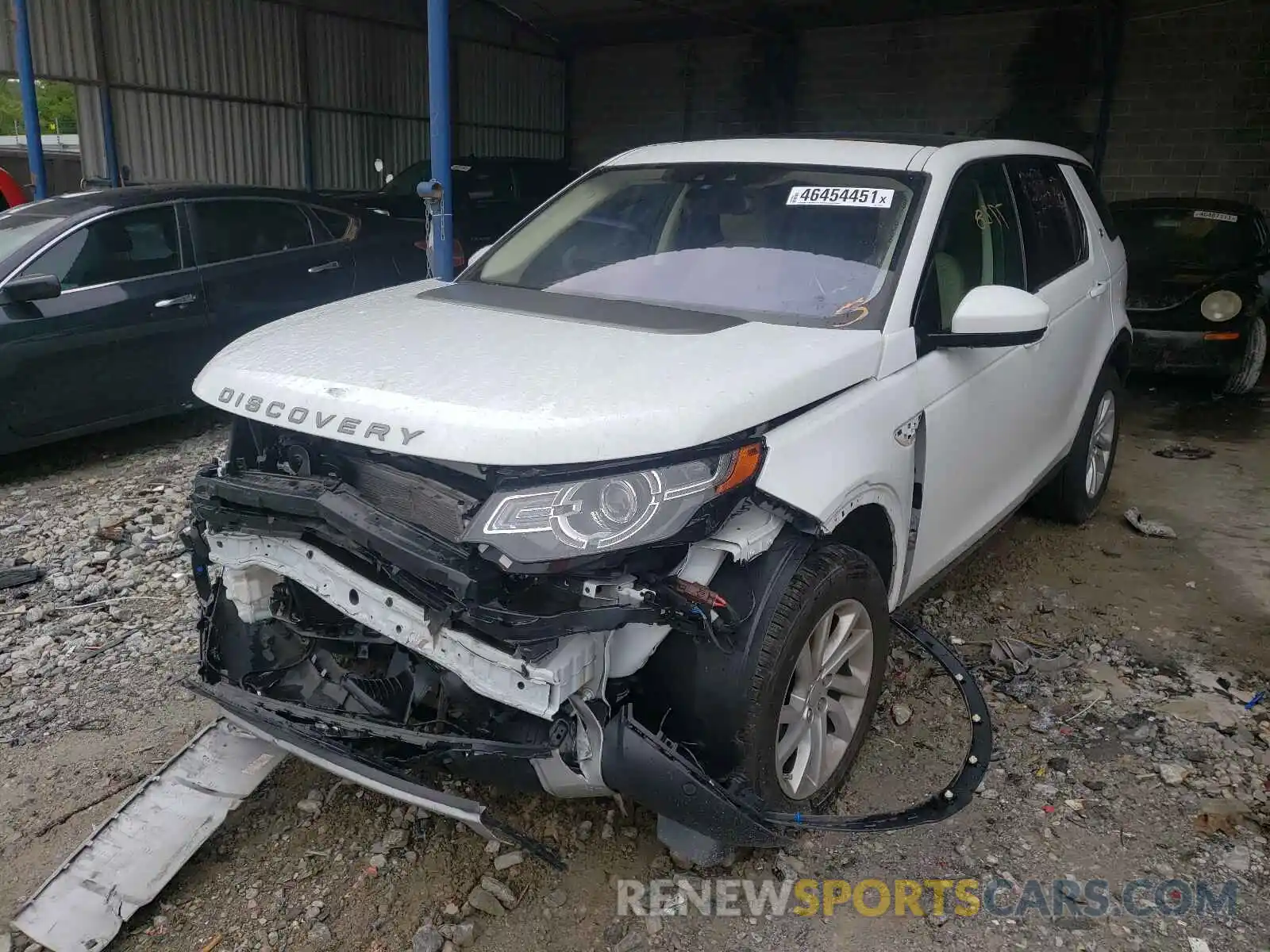 2 Photograph of a damaged car SALCR2FXXKH793016 LAND ROVER DISCOVERY 2019