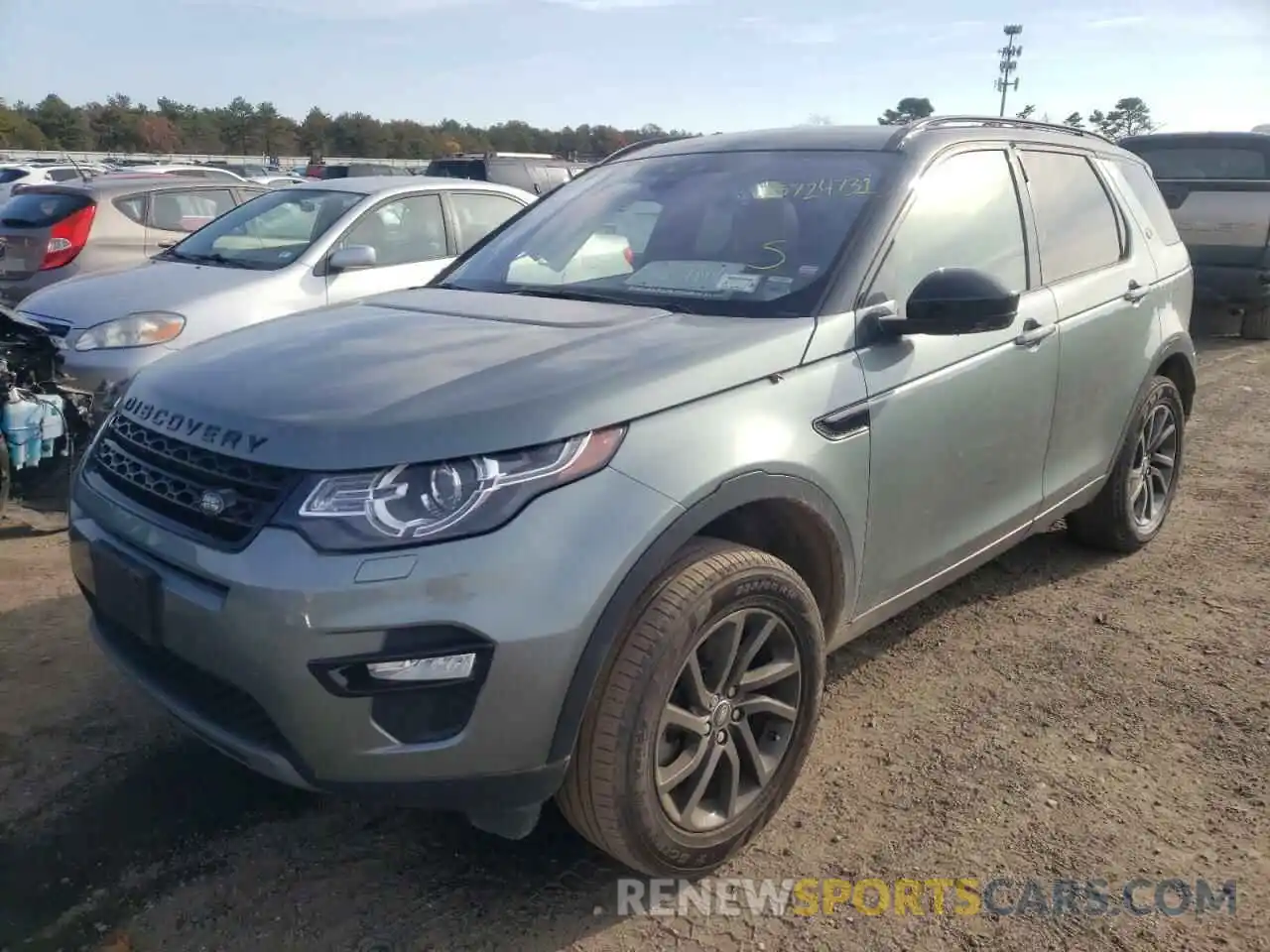 2 Photograph of a damaged car SALCR2FXXKH806783 LAND ROVER DISCOVERY 2019