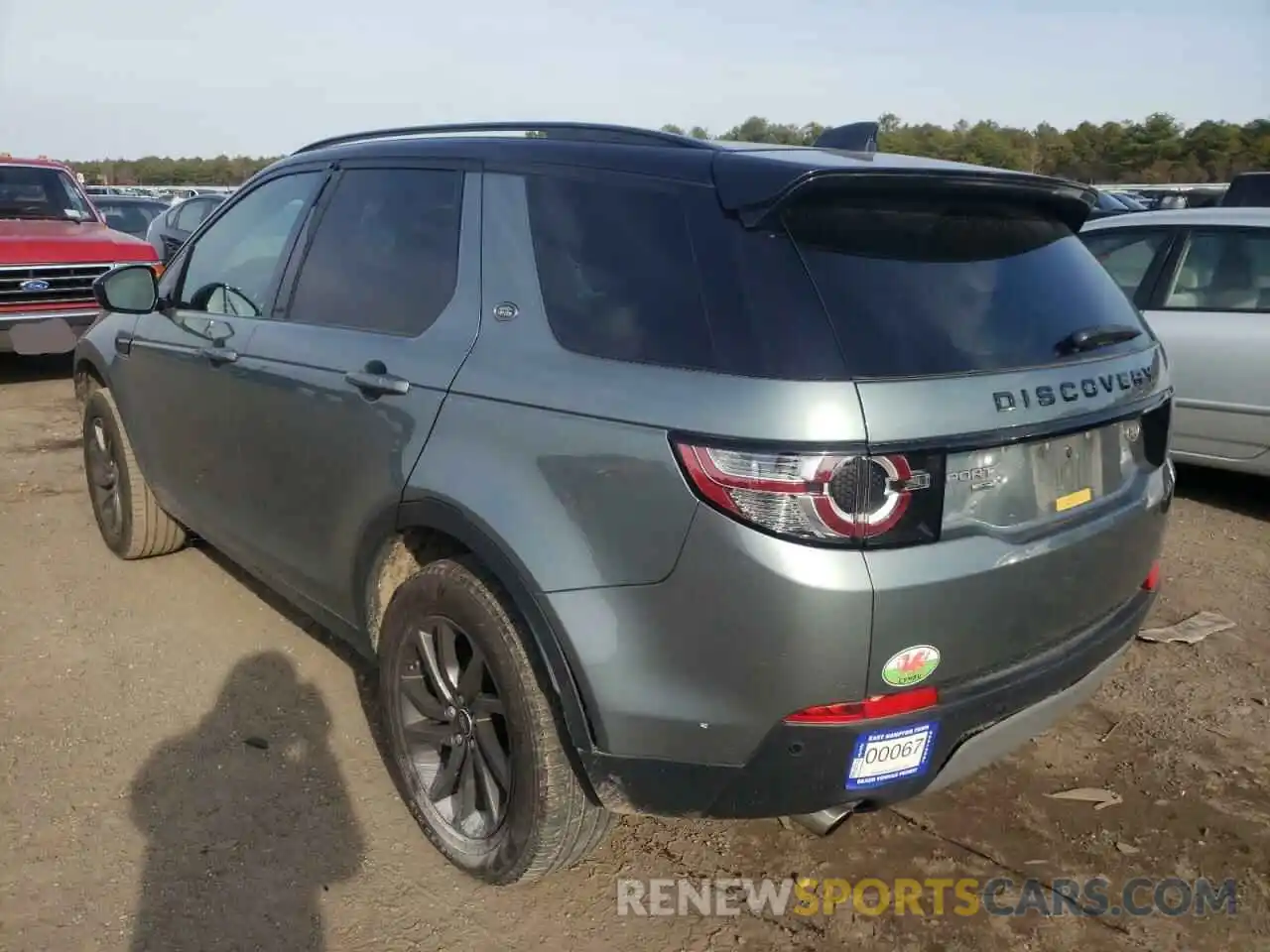 3 Photograph of a damaged car SALCR2FXXKH806783 LAND ROVER DISCOVERY 2019