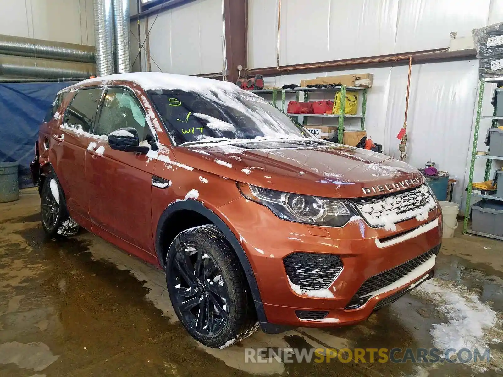 1 Photograph of a damaged car SALCR2GX1KH795753 LAND ROVER DISCOVERY 2019