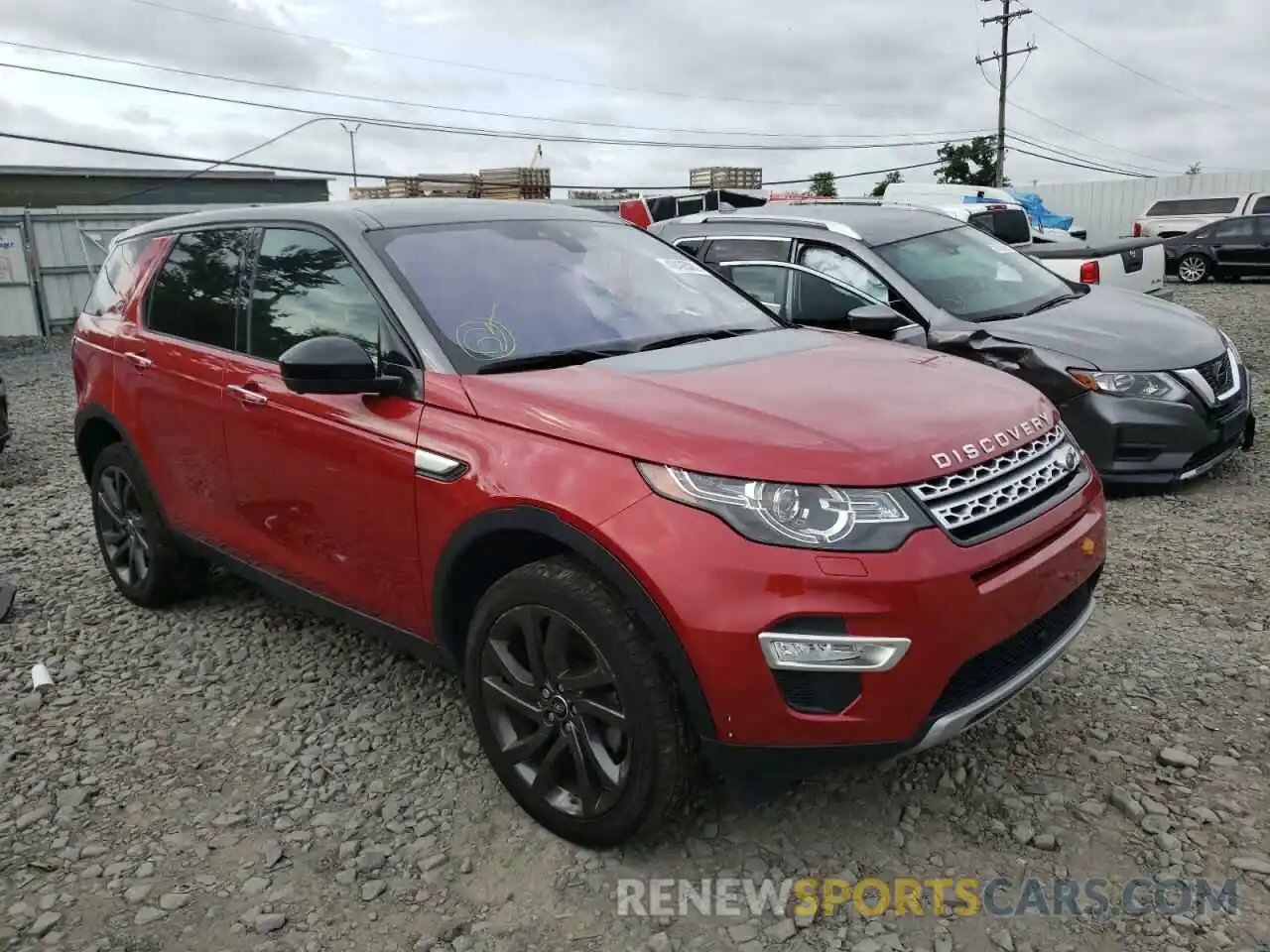 1 Photograph of a damaged car SALCT2FX5KH808314 LAND ROVER DISCOVERY 2019