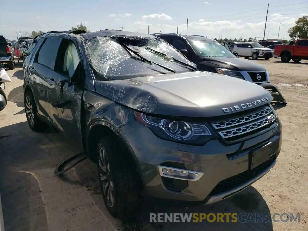 1 Photograph of a damaged car SALCT2FX7KH788938 LAND ROVER DISCOVERY 2019