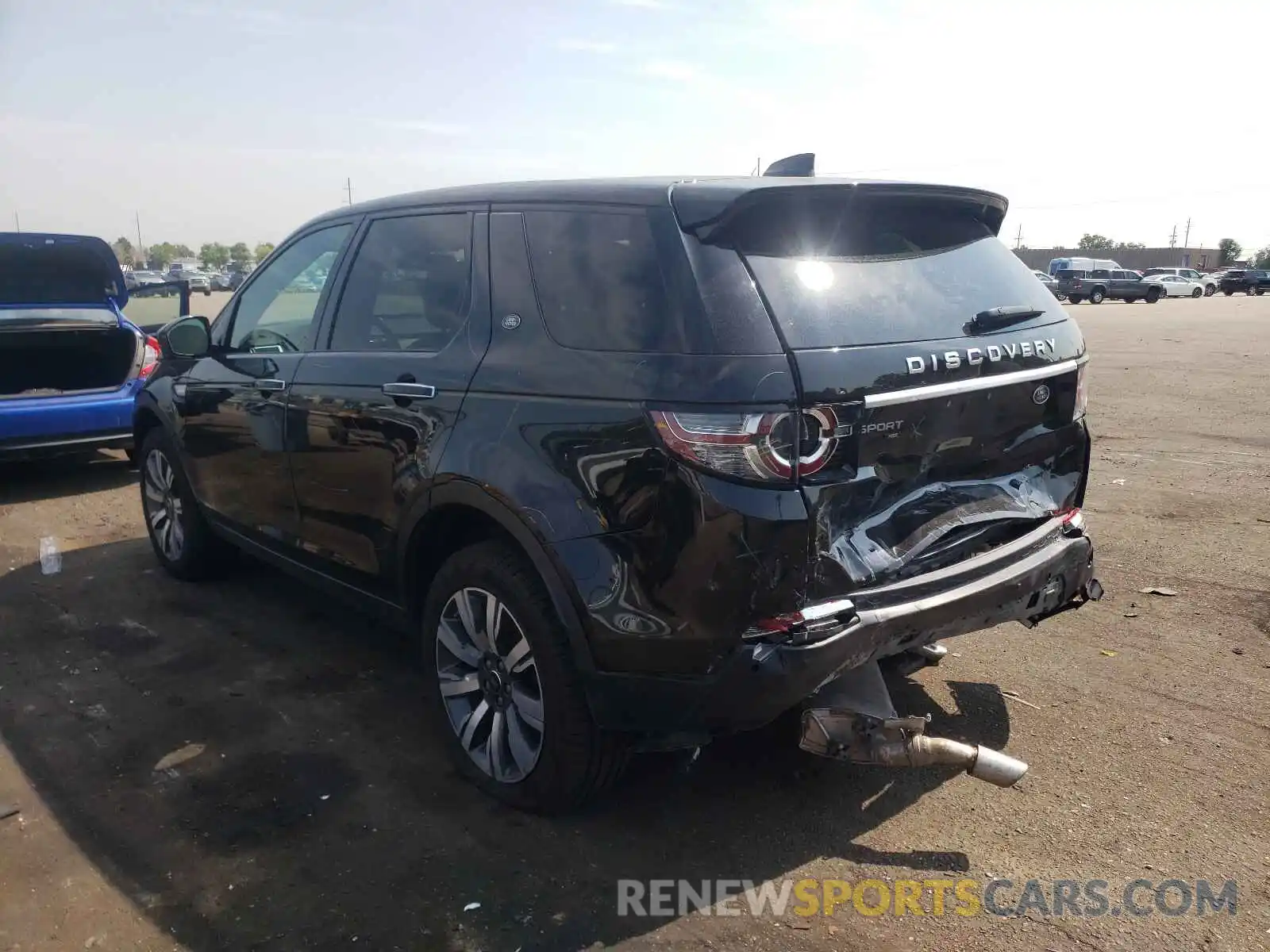 3 Photograph of a damaged car SALCT2FX8KH800420 LAND ROVER DISCOVERY 2019