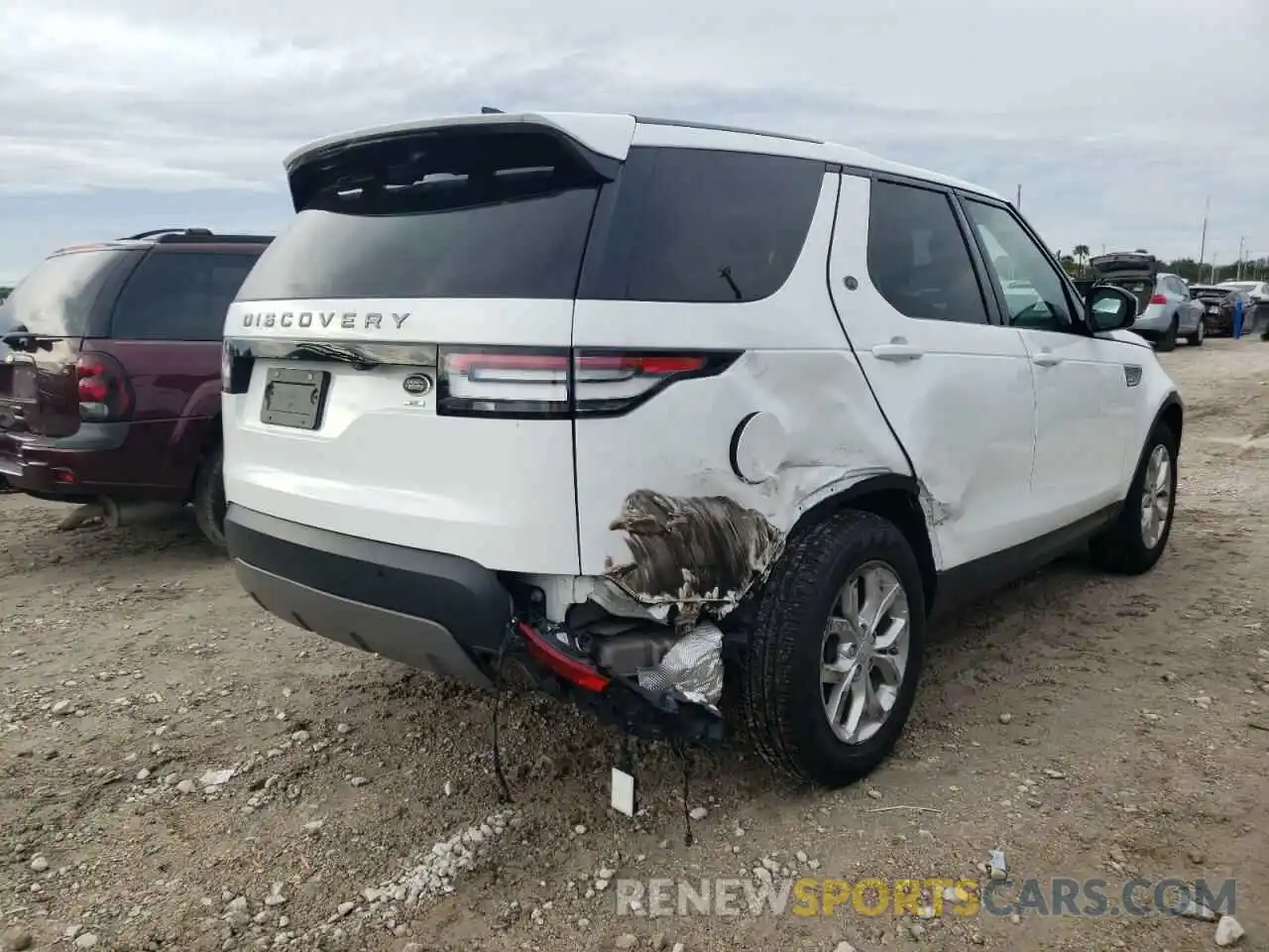 4 Фотография поврежденного автомобиля SALRG2RV1KA094375 LAND ROVER DISCOVERY 2019