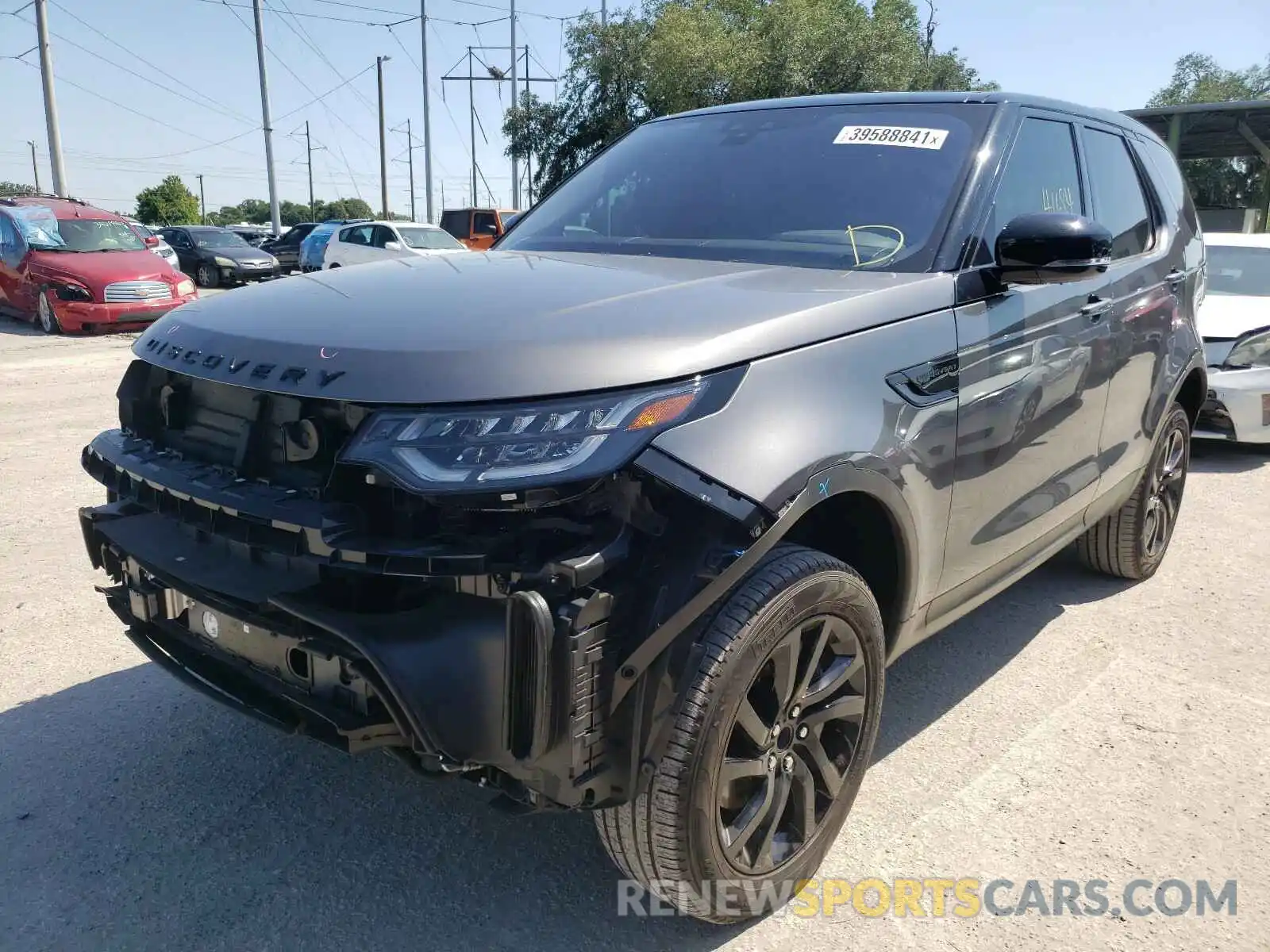 2 Photograph of a damaged car SALRG2RV2KA084101 LAND ROVER DISCOVERY 2019