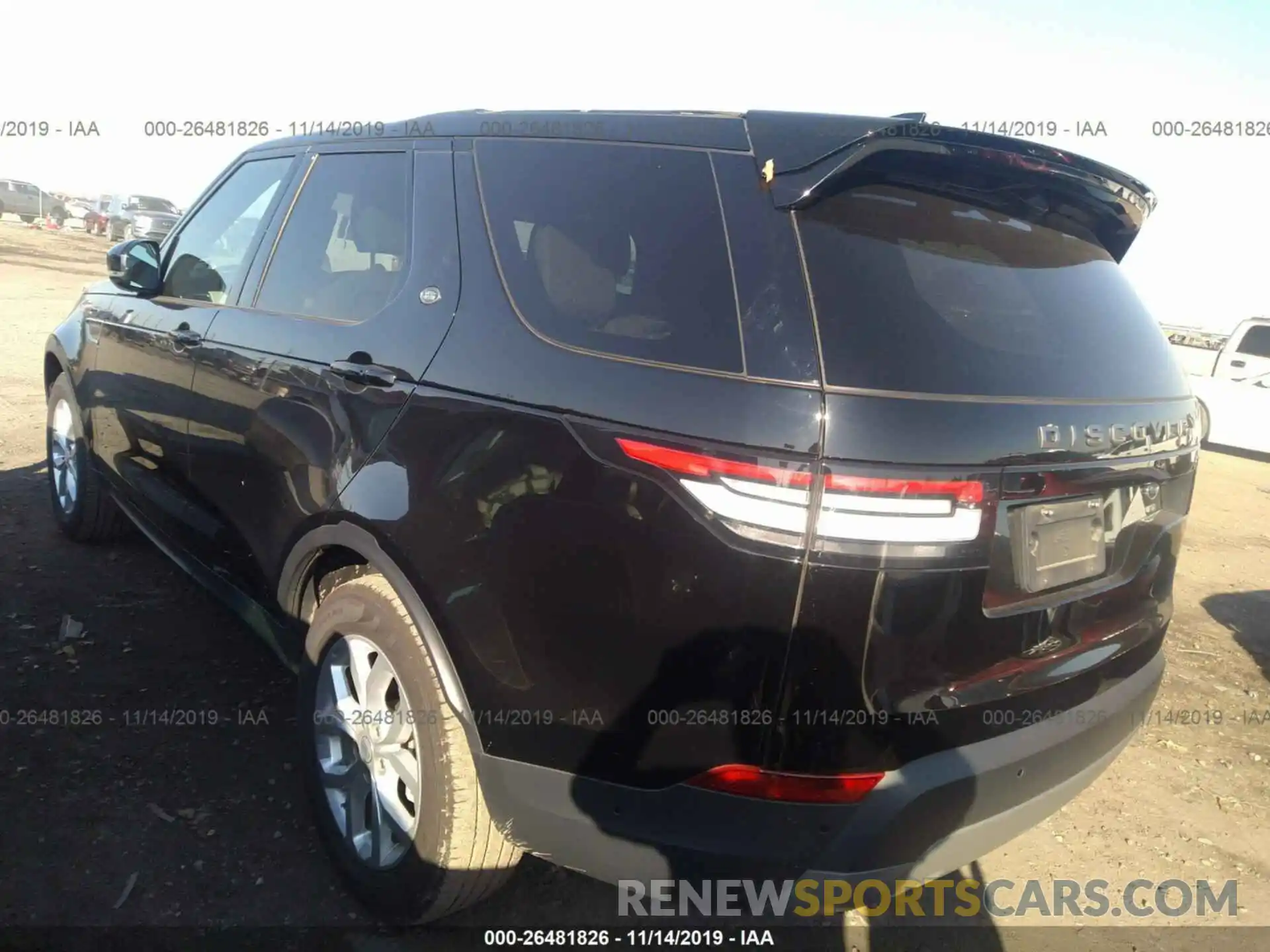 3 Photograph of a damaged car SALRG2RV2KA095065 LAND ROVER DISCOVERY 2019