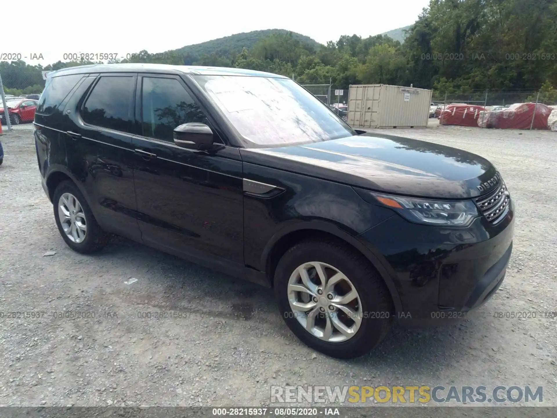 1 Photograph of a damaged car SALRG2RV5K2400827 LAND ROVER DISCOVERY 2019