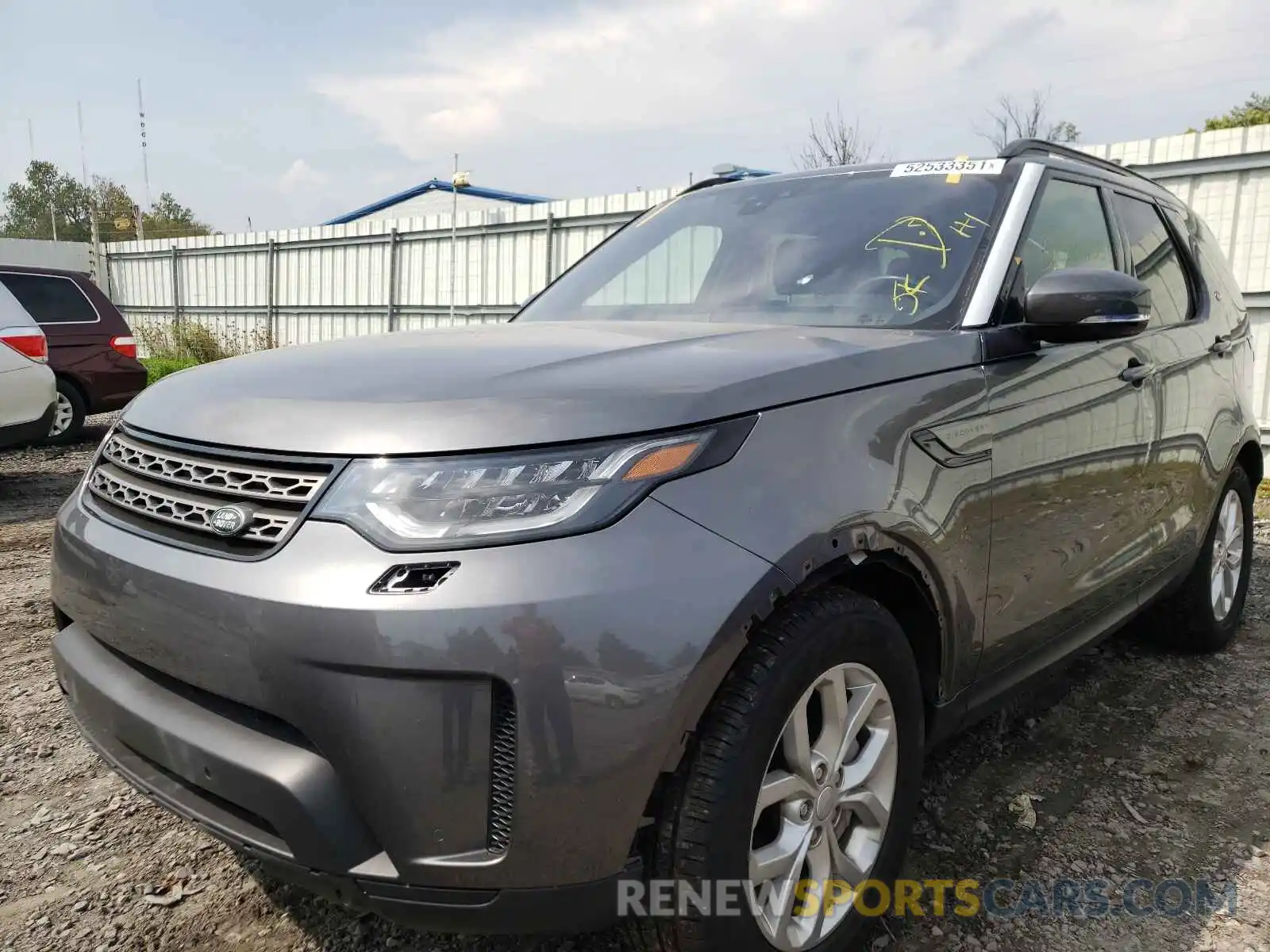 2 Фотография поврежденного автомобиля SALRG2RV5KA082083 LAND ROVER DISCOVERY 2019