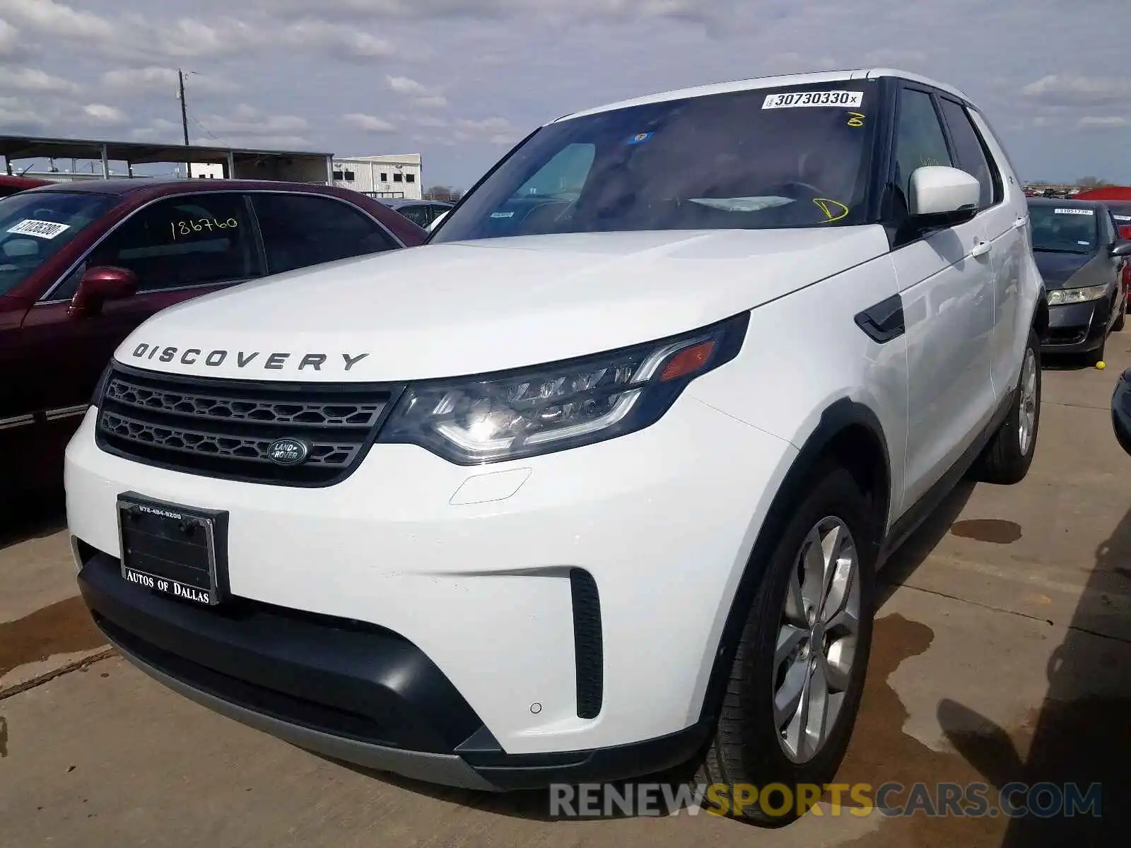 2 Фотография поврежденного автомобиля SALRG2RV5KA094797 LAND ROVER DISCOVERY 2019