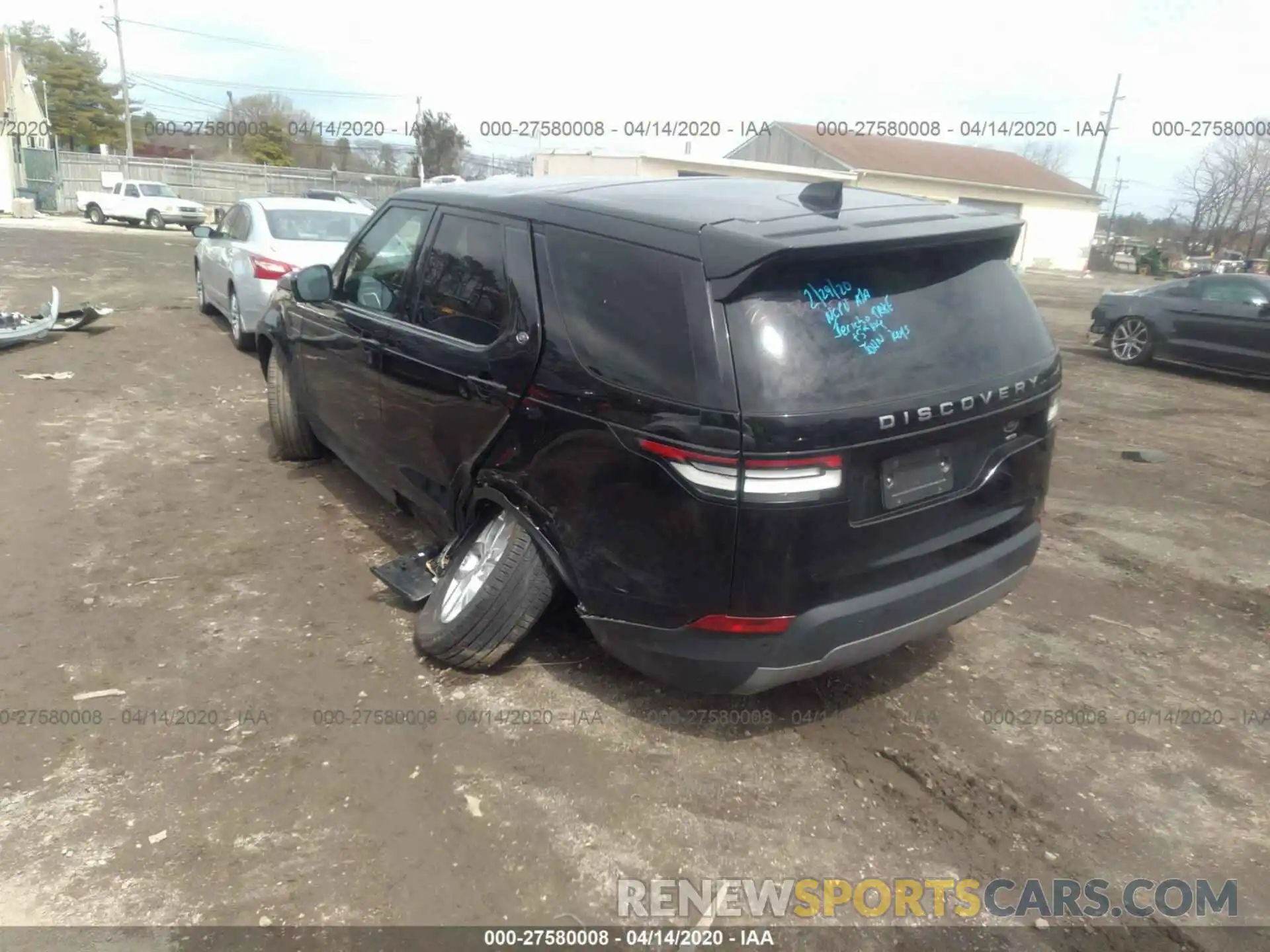 3 Photograph of a damaged car SALRG2RV6K2400836 LAND ROVER DISCOVERY 2019