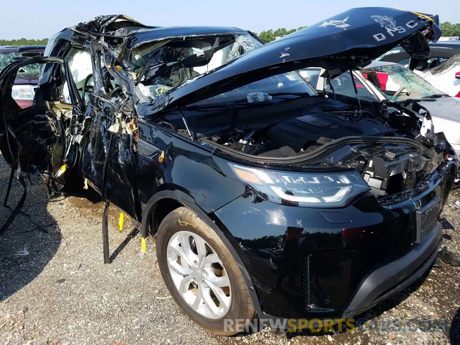 1 Photograph of a damaged car SALRG2RV6K2401355 LAND ROVER DISCOVERY 2019