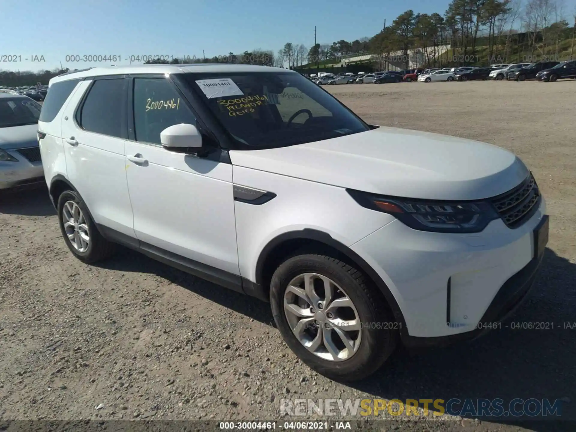 1 Фотография поврежденного автомобиля SALRG2RV7K2401297 LAND ROVER DISCOVERY 2019