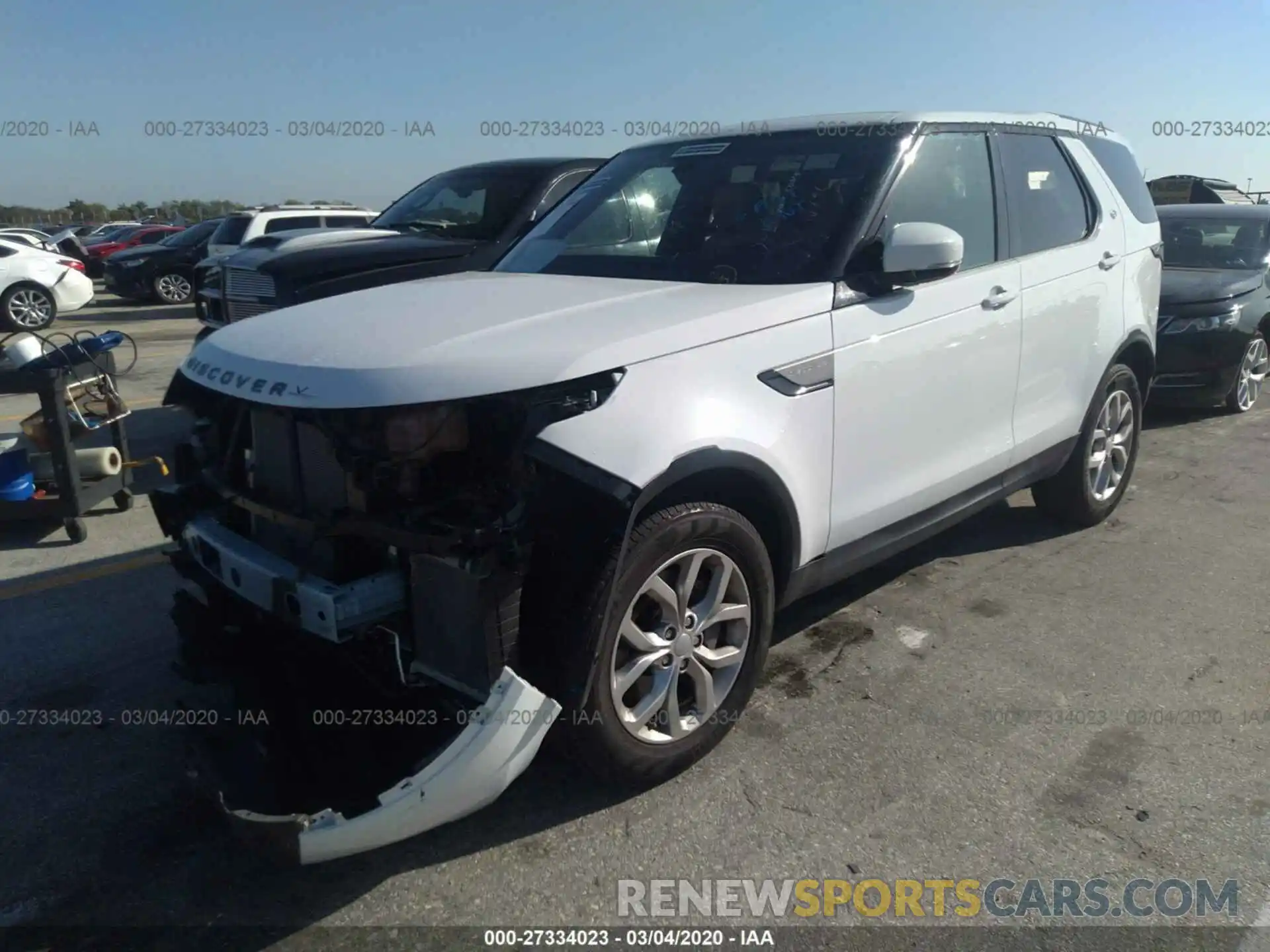 2 Photograph of a damaged car SALRG2RV8K2402488 LAND ROVER DISCOVERY 2019