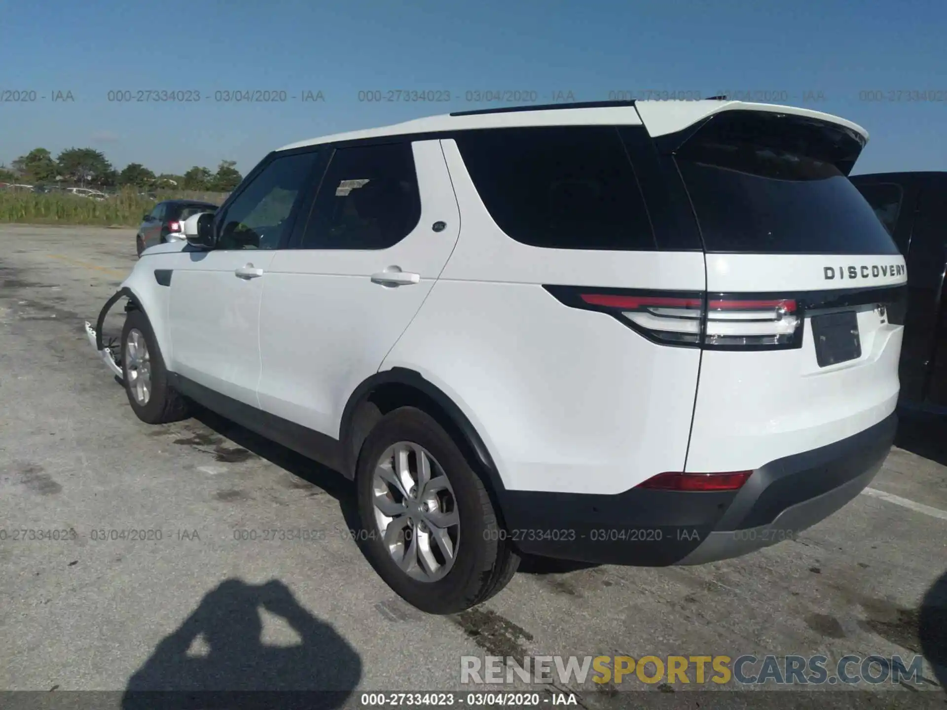 3 Photograph of a damaged car SALRG2RV8K2402488 LAND ROVER DISCOVERY 2019