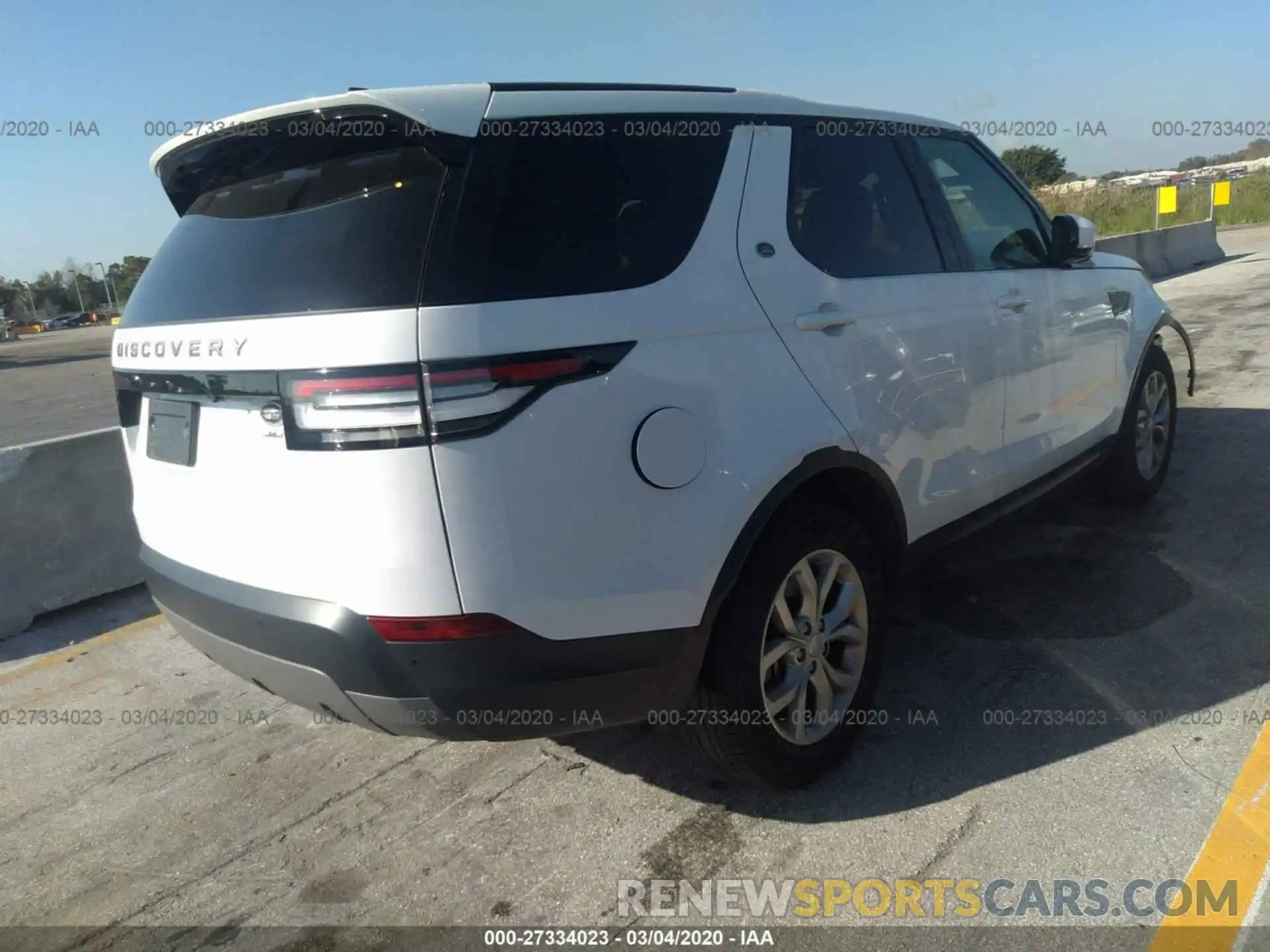 4 Фотография поврежденного автомобиля SALRG2RV8K2402488 LAND ROVER DISCOVERY 2019