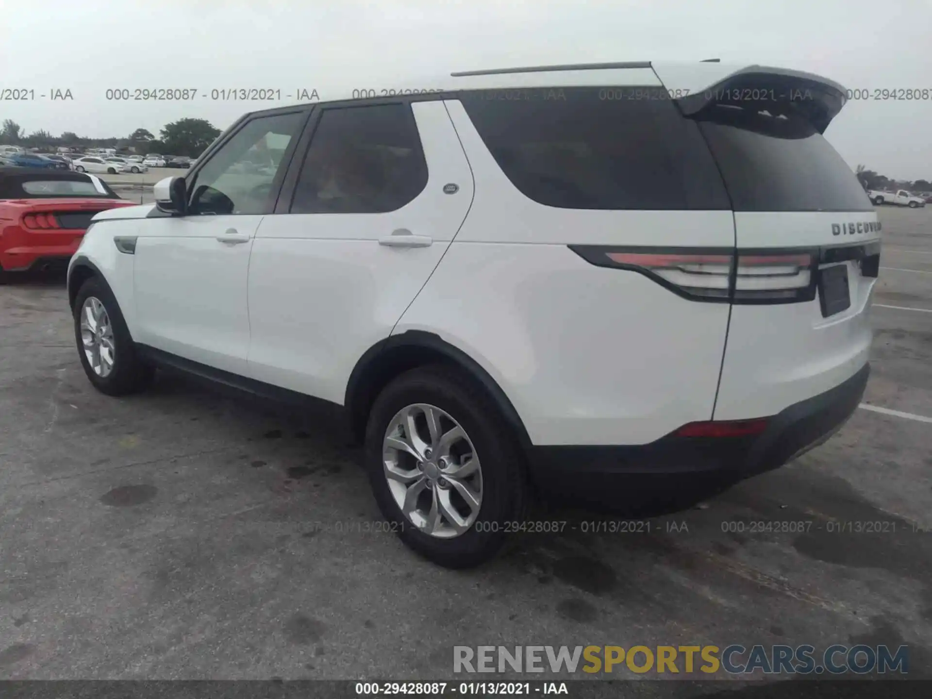 3 Photograph of a damaged car SALRG2RV8K2402880 LAND ROVER DISCOVERY 2019