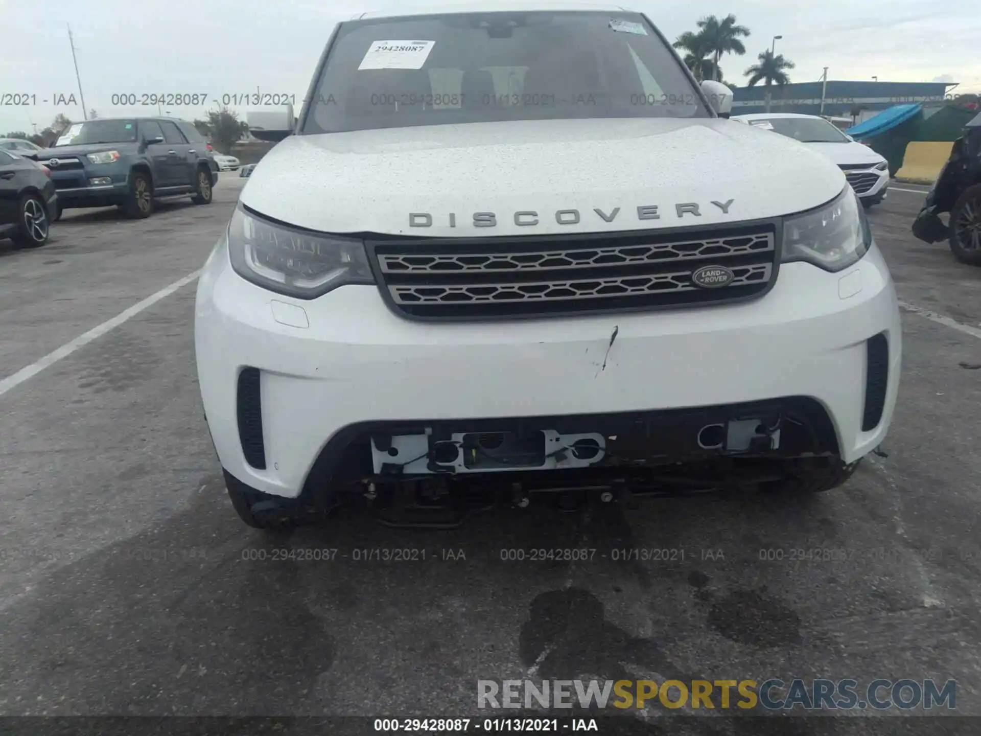 6 Фотография поврежденного автомобиля SALRG2RV8K2402880 LAND ROVER DISCOVERY 2019