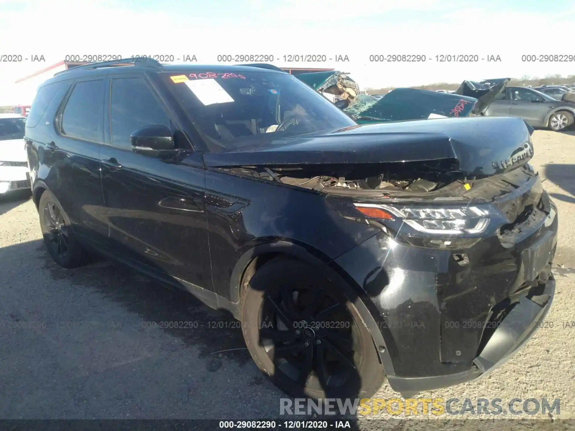 1 Photograph of a damaged car SALRG2RV8KA087701 LAND ROVER DISCOVERY 2019