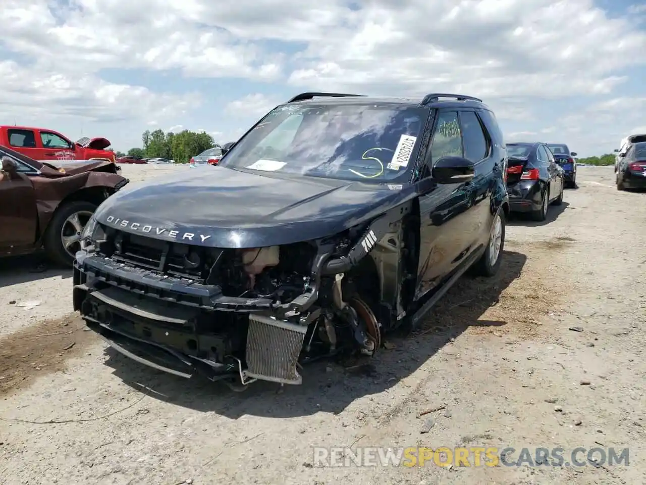 2 Photograph of a damaged car SALRG2RV9KA095578 LAND ROVER DISCOVERY 2019