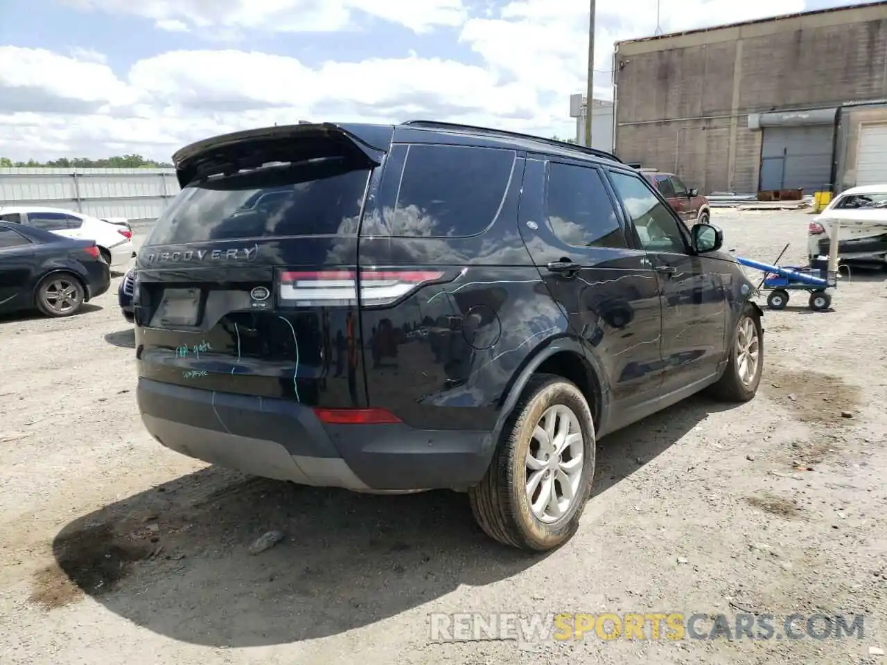 4 Фотография поврежденного автомобиля SALRG2RV9KA095578 LAND ROVER DISCOVERY 2019