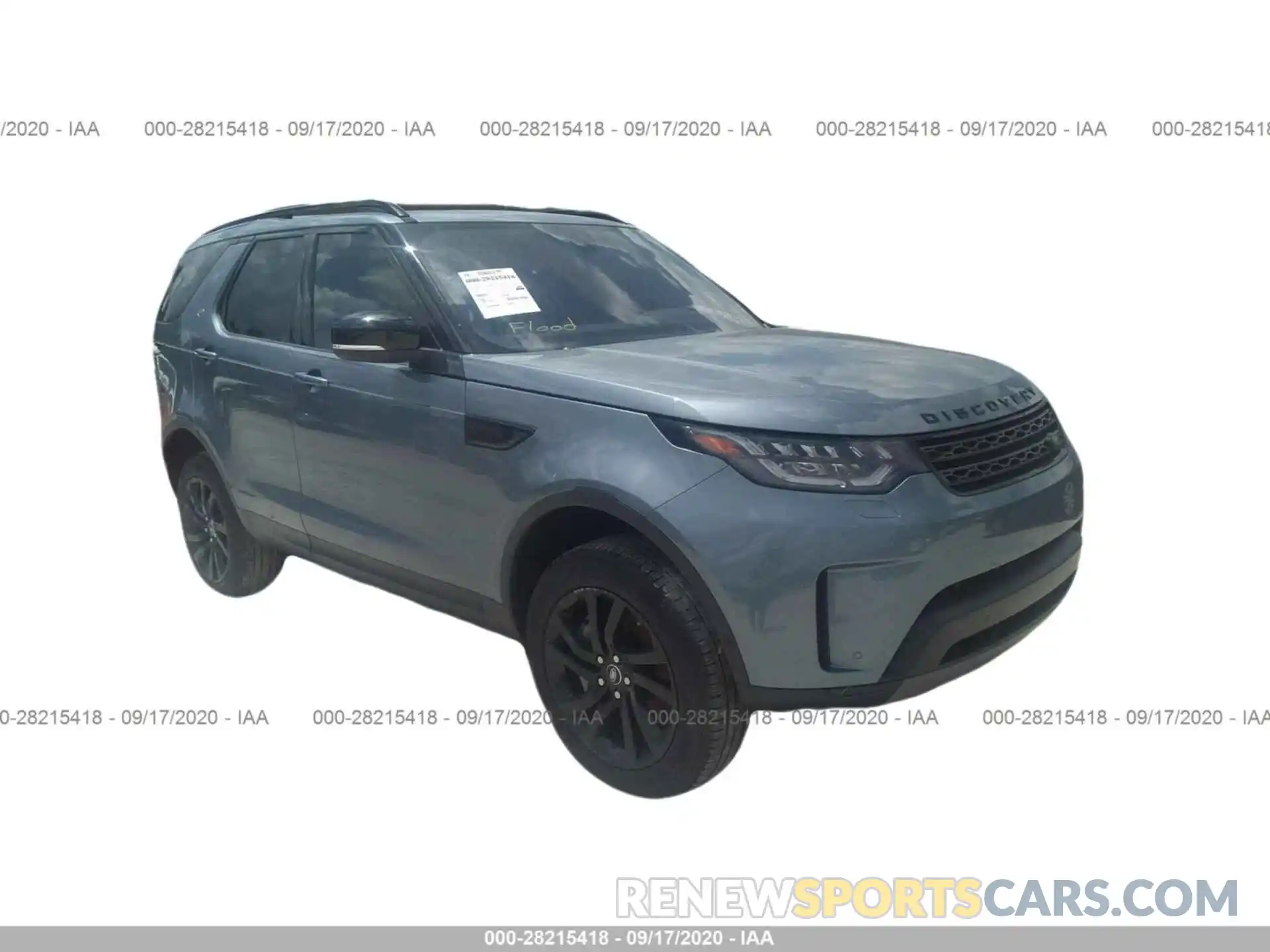 1 Photograph of a damaged car SALRG2RVXKA079857 LAND ROVER DISCOVERY 2019