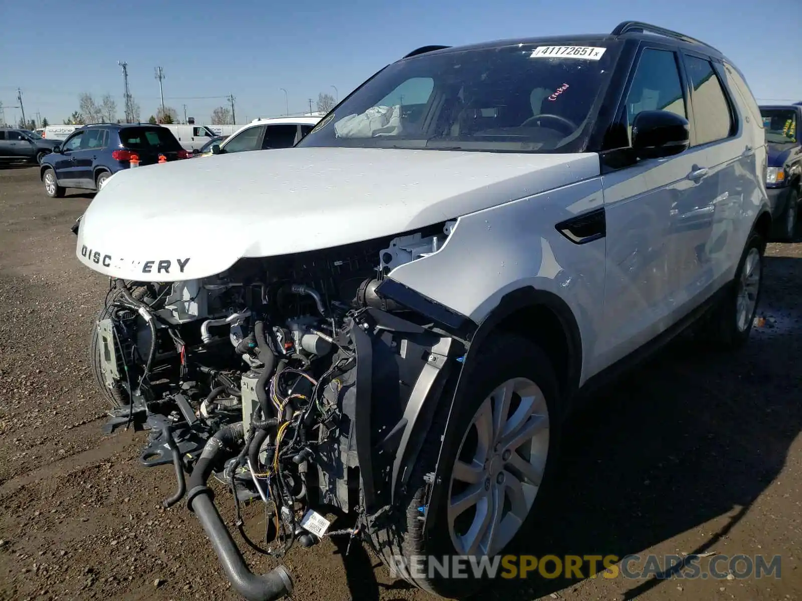 2 Photograph of a damaged car SALRR2RK1K2408049 LAND ROVER DISCOVERY 2019