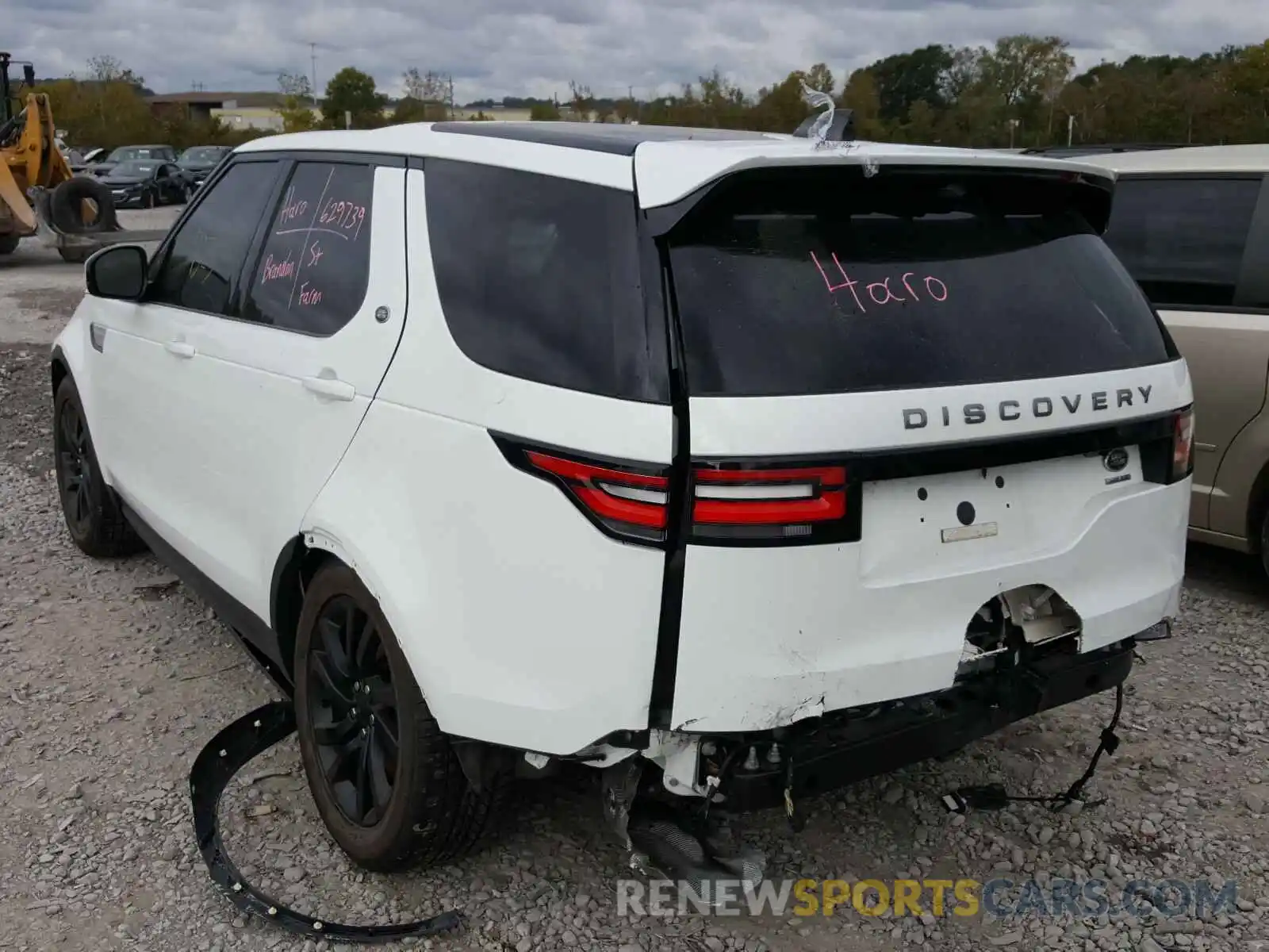 3 Photograph of a damaged car SALRR2RV1K2400270 LAND ROVER DISCOVERY 2019